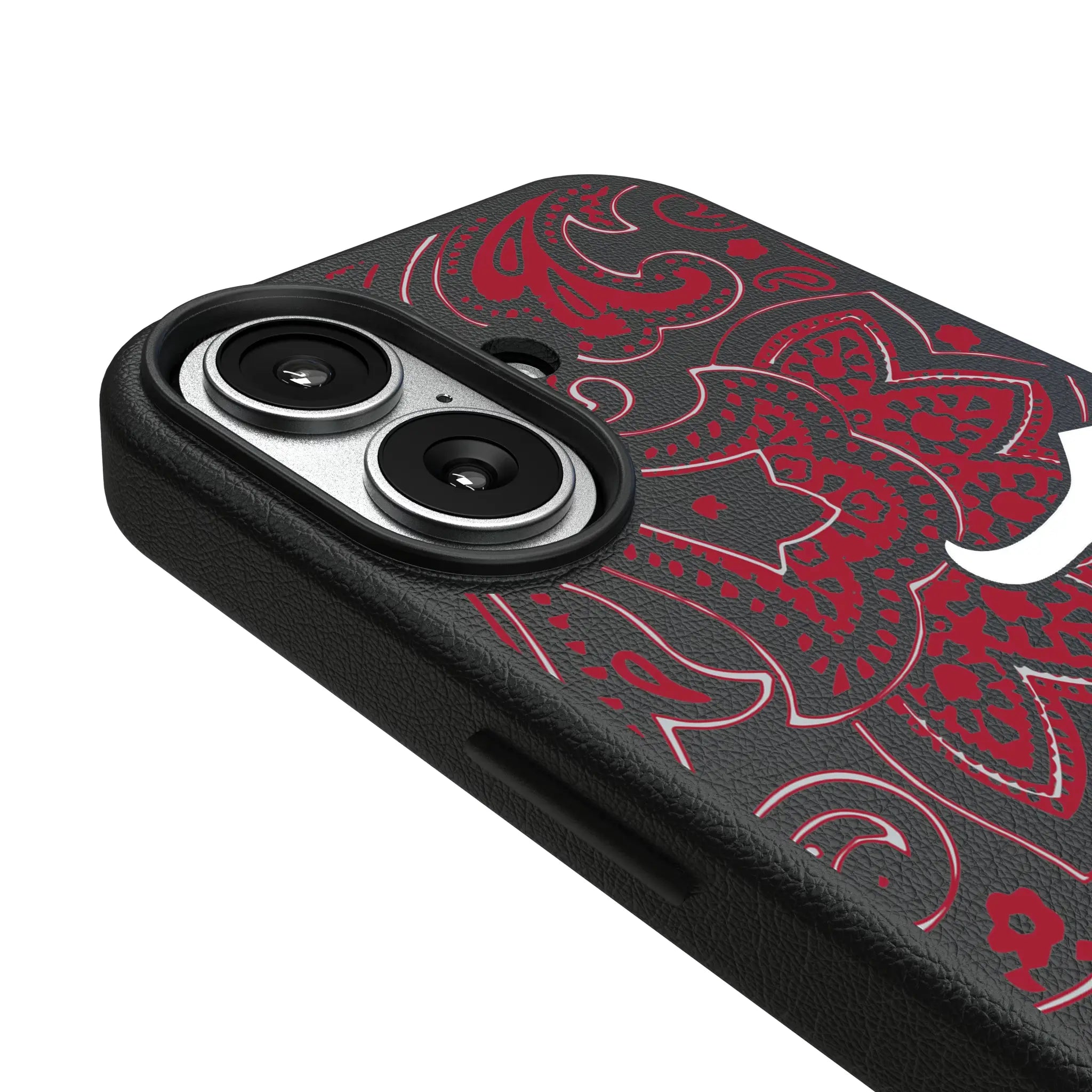 University of Alabama Crimson Tide Script A Paisley iPhone MagSafe Compatible Phone Case for Apple iPhone - Detail#Device_iPhone 17