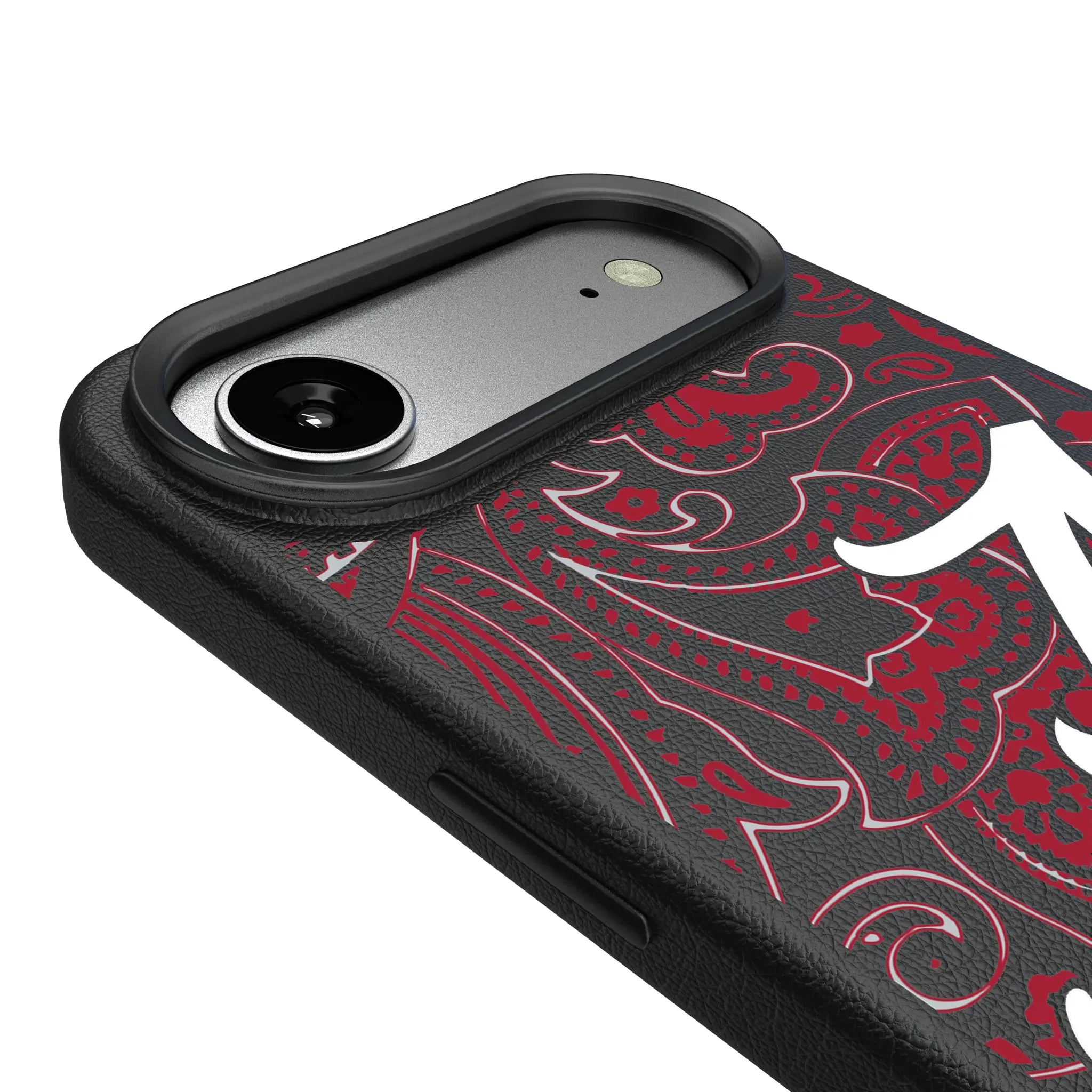 University of Alabama Crimson Tide Script A Paisley iPhone MagSafe Compatible Phone Case for Apple iPhone - Detail#Device_iPhone Air