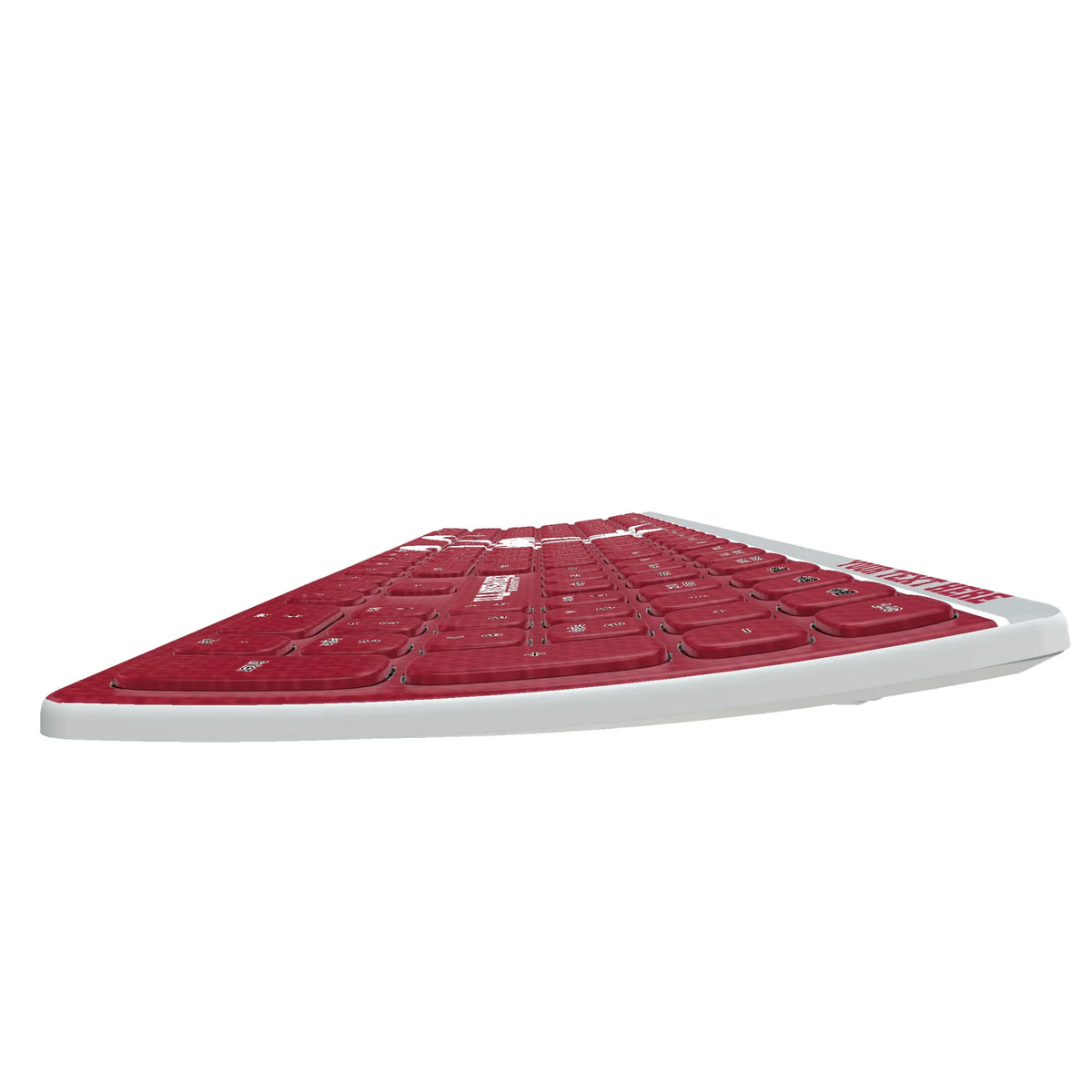 University of Alabama Crimson Tide Script A Personalized Endzone Solid KKB605 Curved Wireless Keyboard