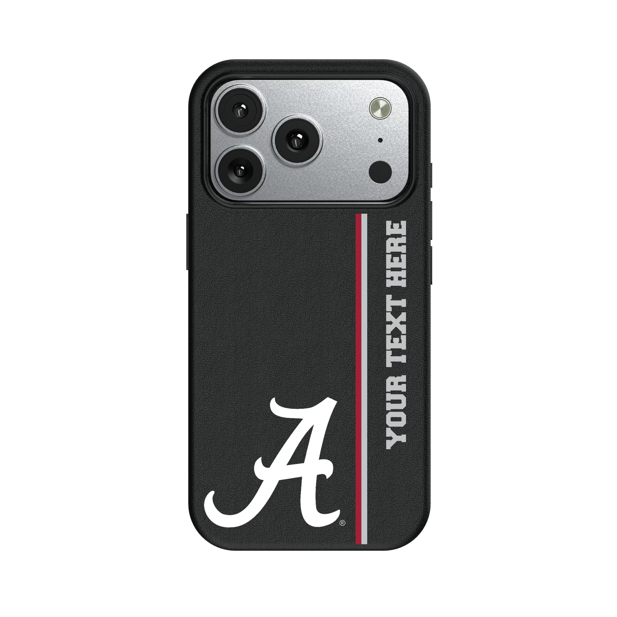 University of Alabama Crimson Tide Script A Personalized Sidebard iPhone MagSafe Compatible Phone Case for Apple iPhone#Device_iPhone 17 Pro