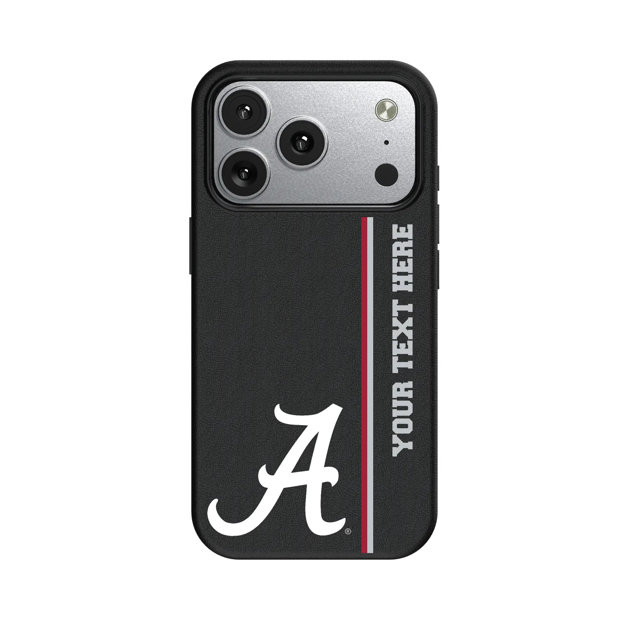 University of Alabama Crimson Tide Script A Personalized Sidebard iPhone MagSafe Compatible Phone Case for Apple iPhone#Device_iPhone 17 Pro