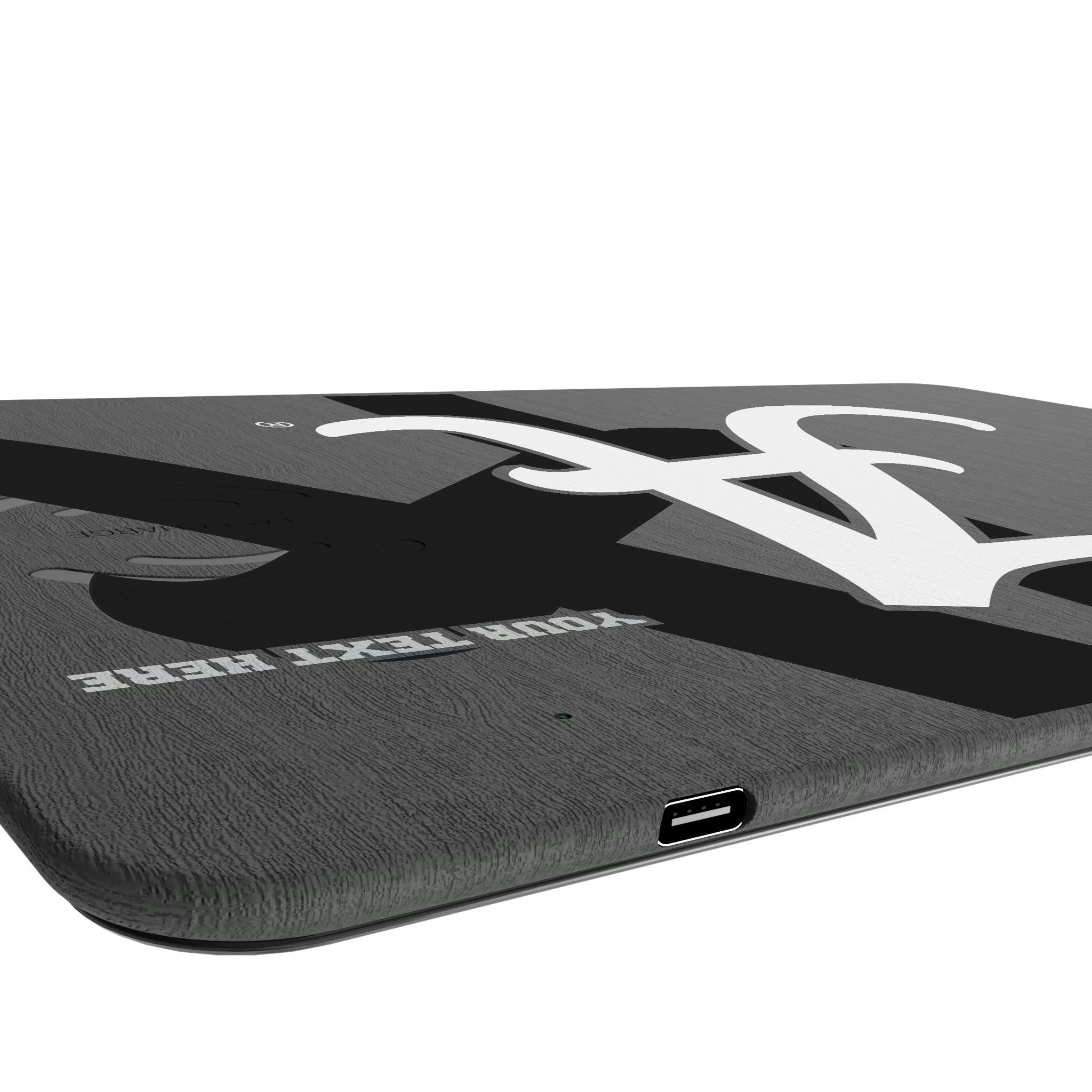 University of Alabama Crimson Tide Script A Personalized Tilt 15-Watt Wireless Charger and Mouse Pad