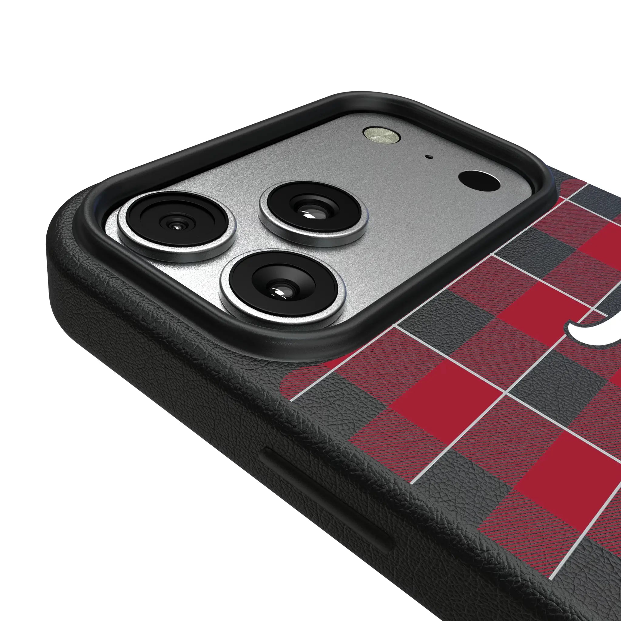 University of Alabama Crimson Tide Script A Plaid iPhone MagSafe Compatible Phone Case for Apple iPhone - Detail#Device_iPhone 17 Pro Max