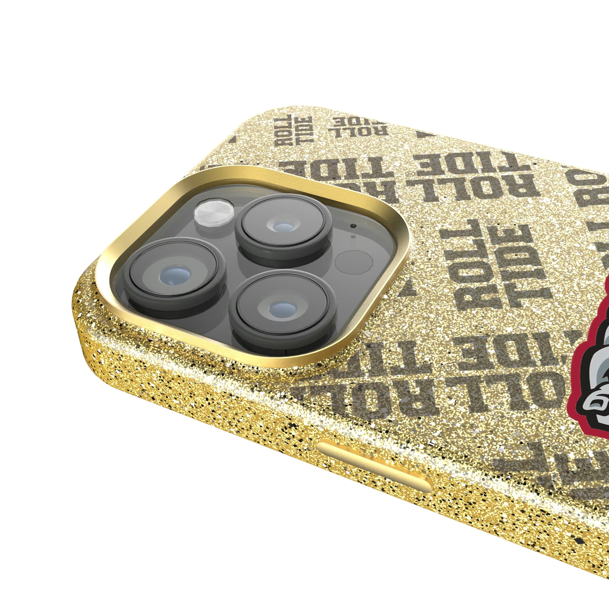 University of Alabama Crimson Tide Script A Quadtile iPhone Bling Phone Case for Apple iPhone - Detail