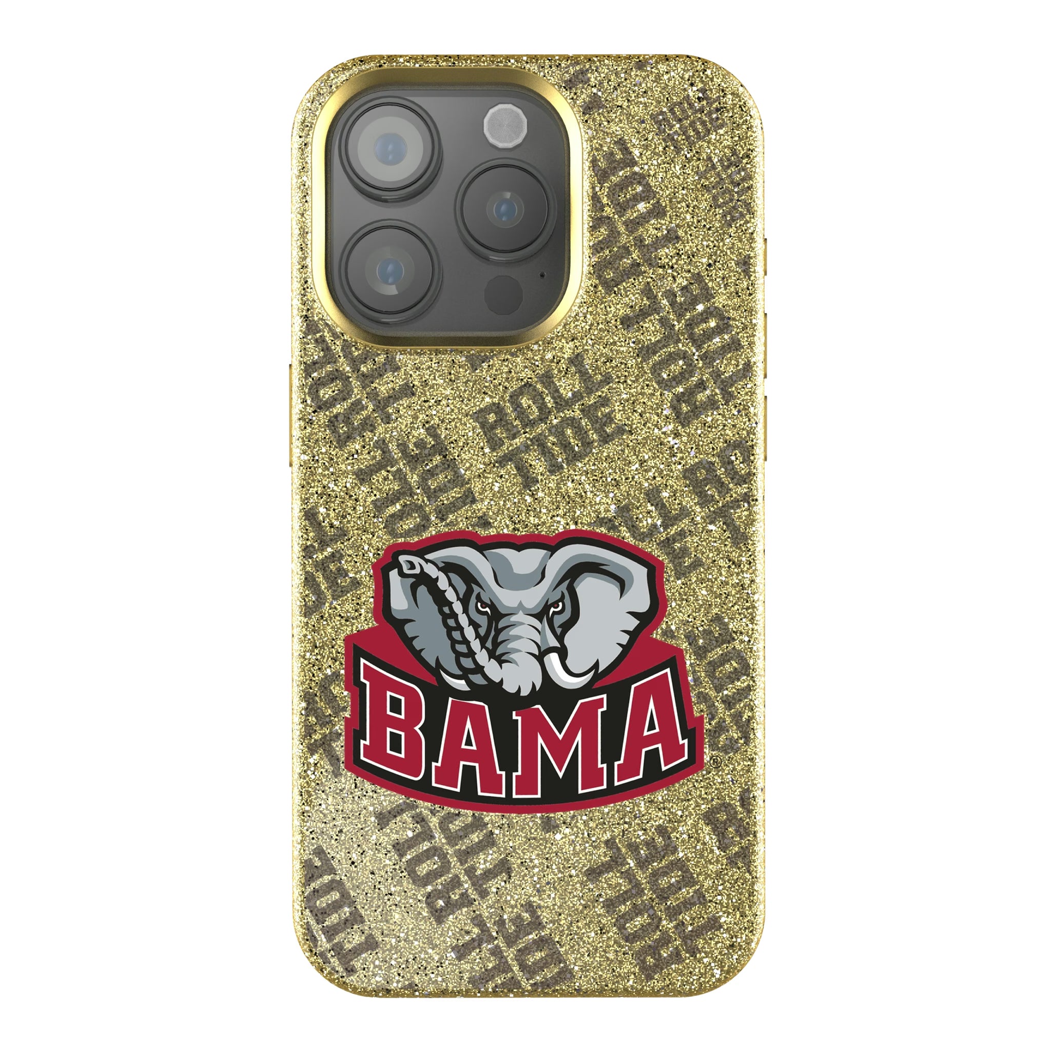 University of Alabama Crimson Tide Script A Quadtile iPhone Bling Phone Case for Apple iPhone