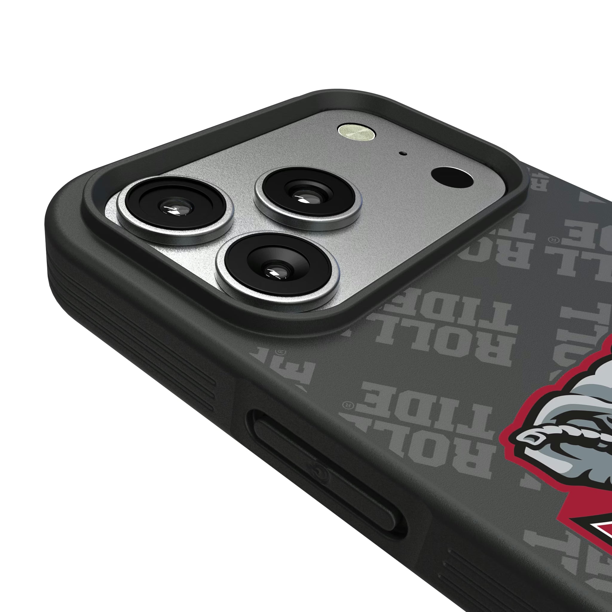 University of Alabama Crimson Tide Script A Quadtile iPhone Bump Phone Case for Apple iPhone - Detail#Device_iPhone 17 Pro