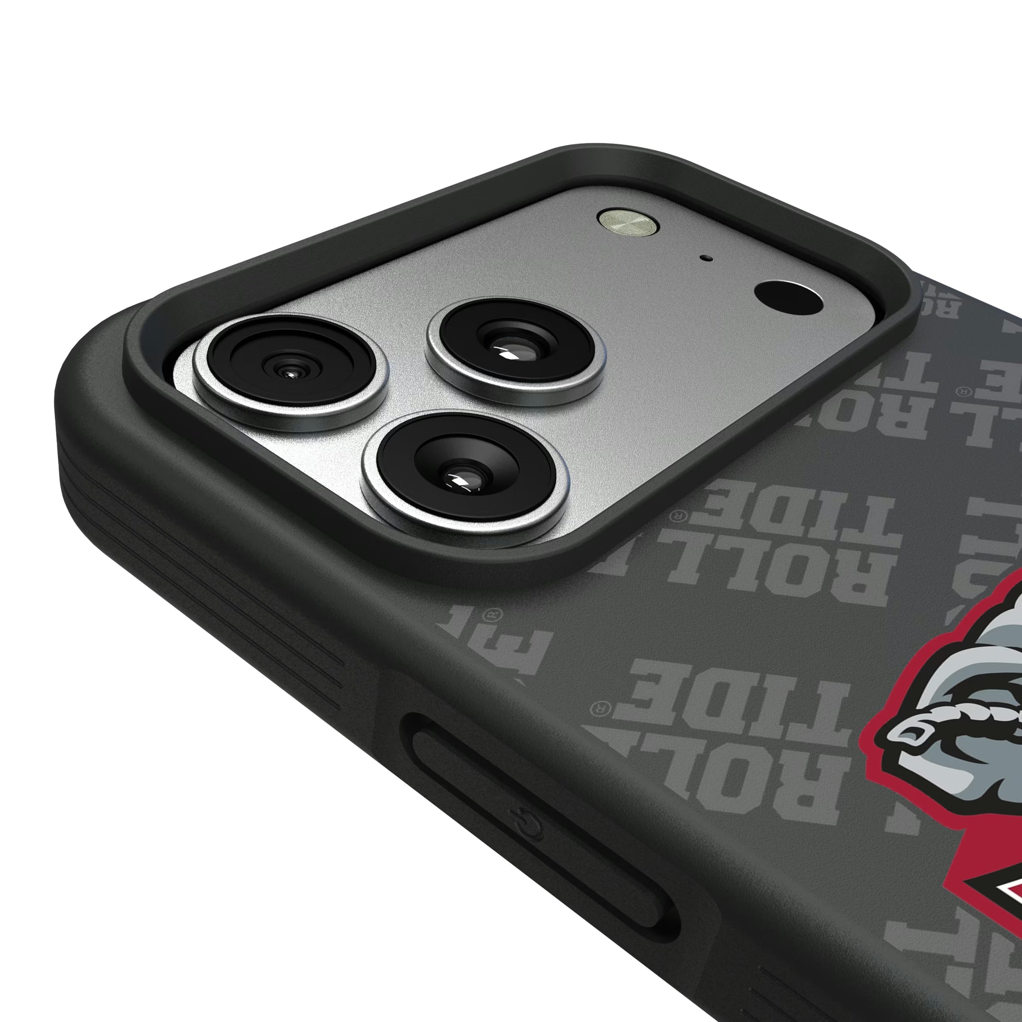 University of Alabama Crimson Tide Script A Quadtile iPhone Bump Phone Case for Apple iPhone - Detail#Device_iPhone 17 Pro Max