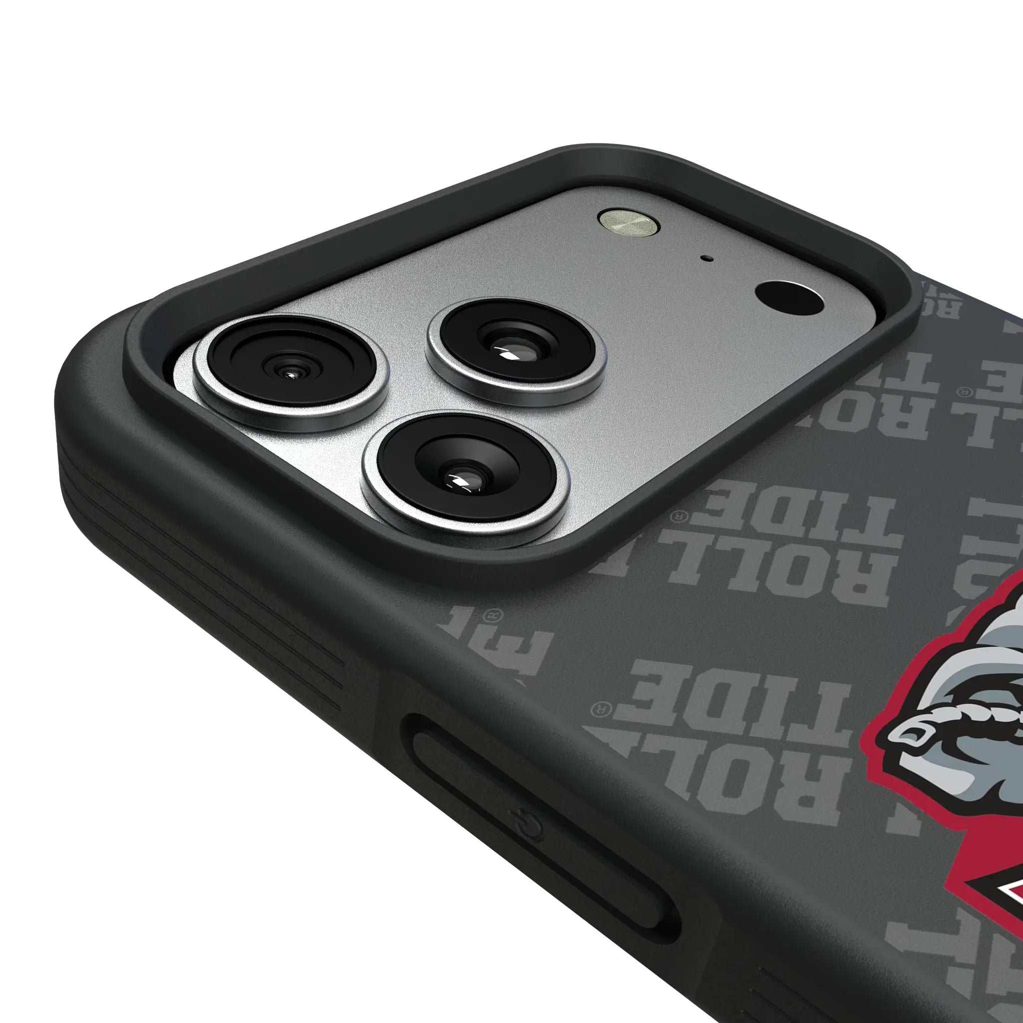 University of Alabama Crimson Tide Script A Quadtile iPhone Bump Phone Case for Apple iPhone - Detail#Device_iPhone 17 Pro Max