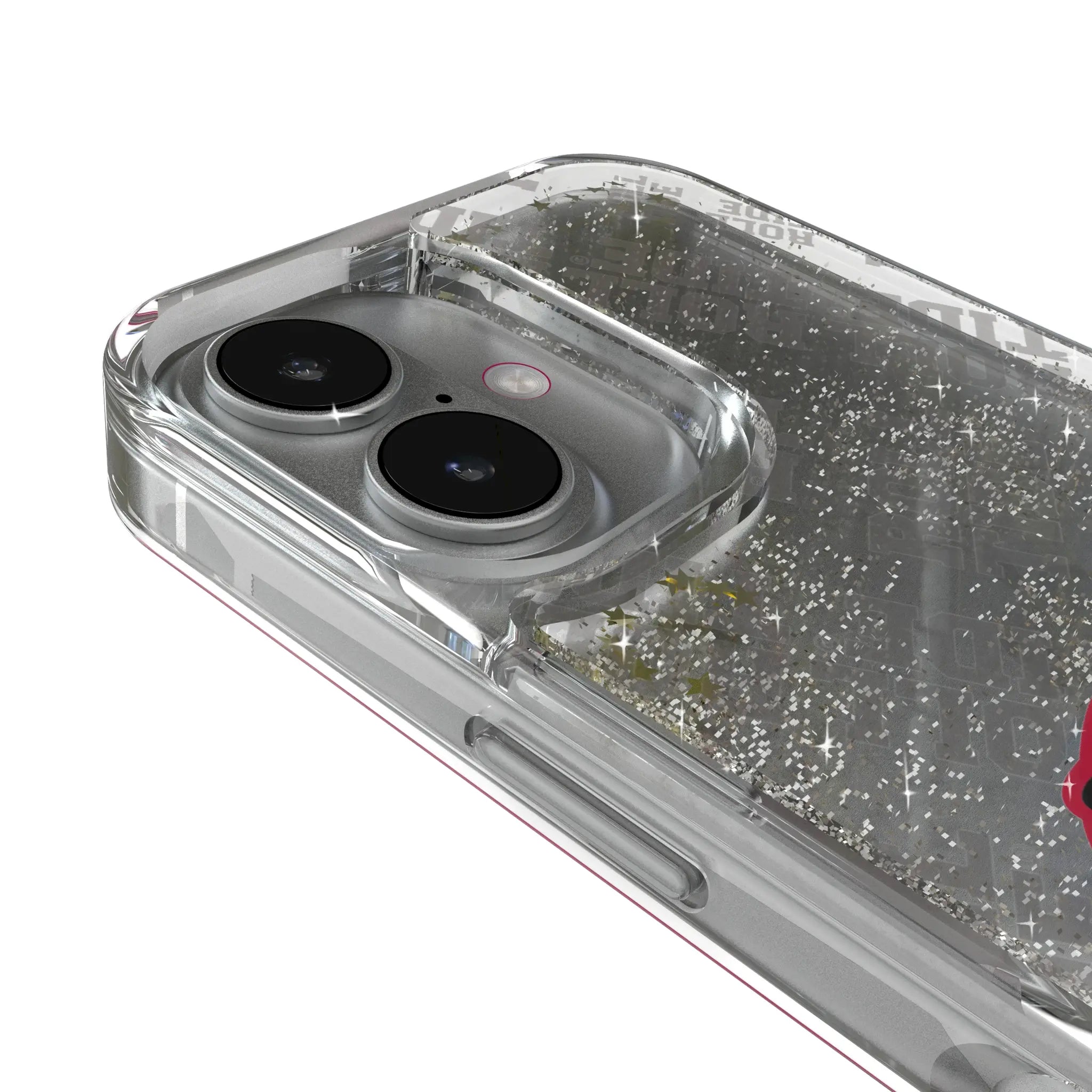 University of Alabama Crimson Tide Script A Quadtile iPhone Glitter Phone Case for Apple iPhone - Detail
