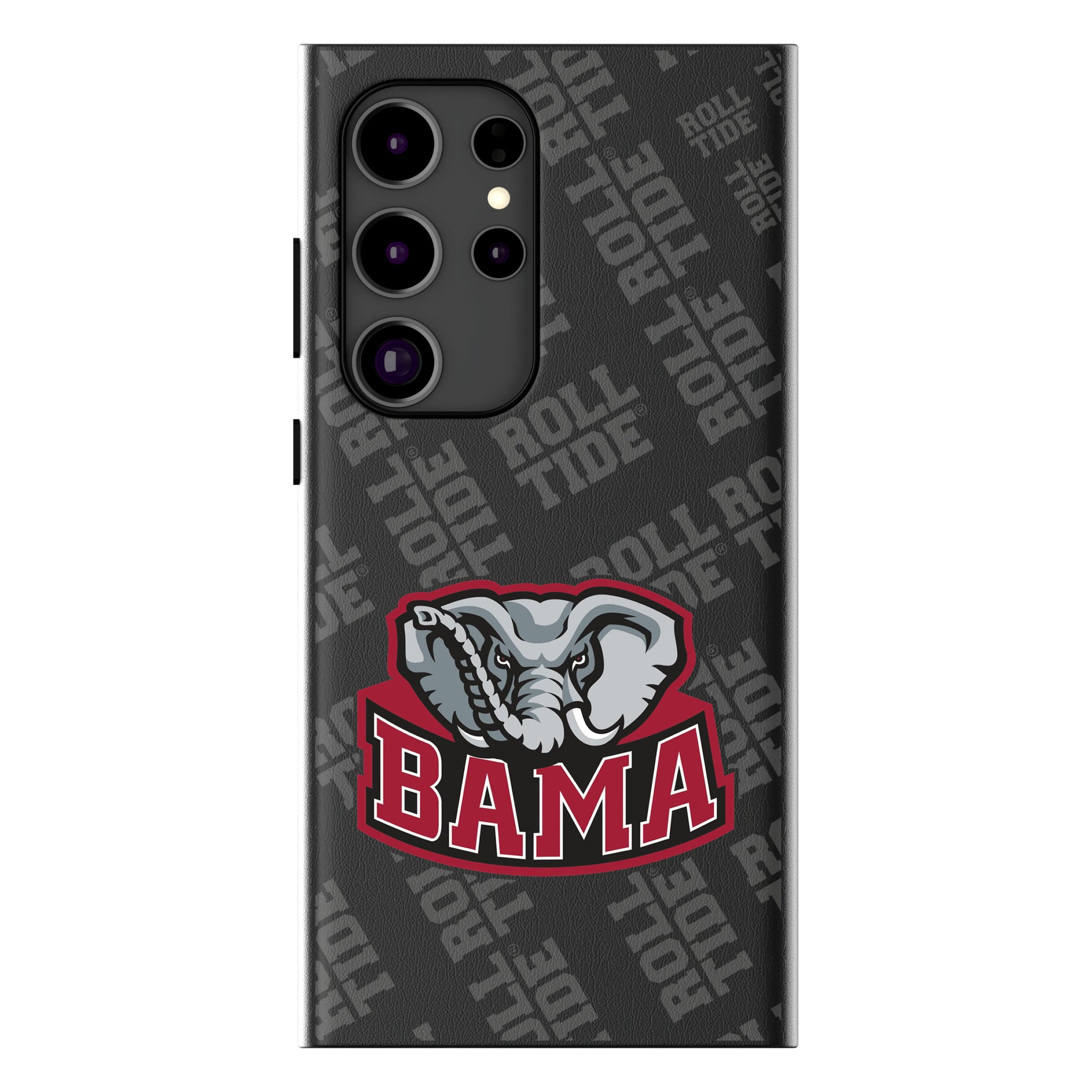 University of Alabama Crimson Tide Script A Quadtile Galaxy MagSafe Compatible Phone Case for Samsung Galaxy