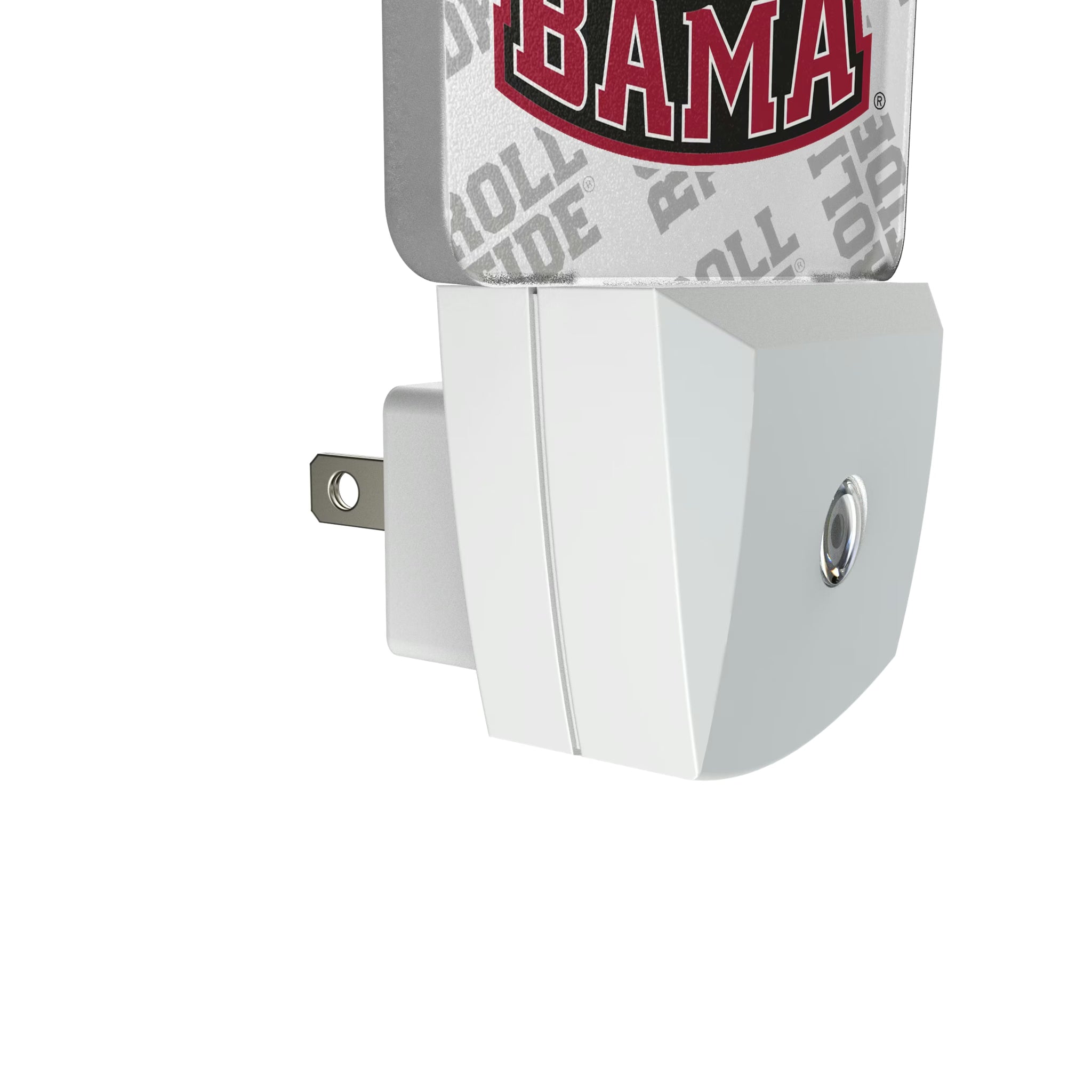 University of Alabama Crimson Tide Script A Quadtile Night Light 2-Pack - Detail