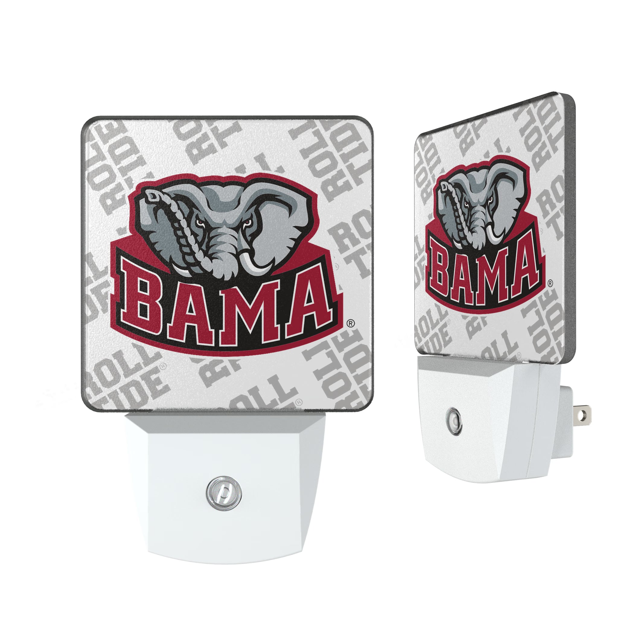 University of Alabama Crimson Tide Script A Quadtile Night Light 2-Pack