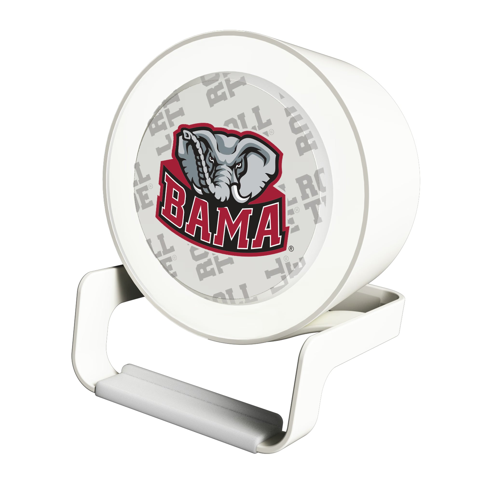 University of Alabama Crimson Tide Script A Quadtile Night Light Charger and Bluetooth Speaker