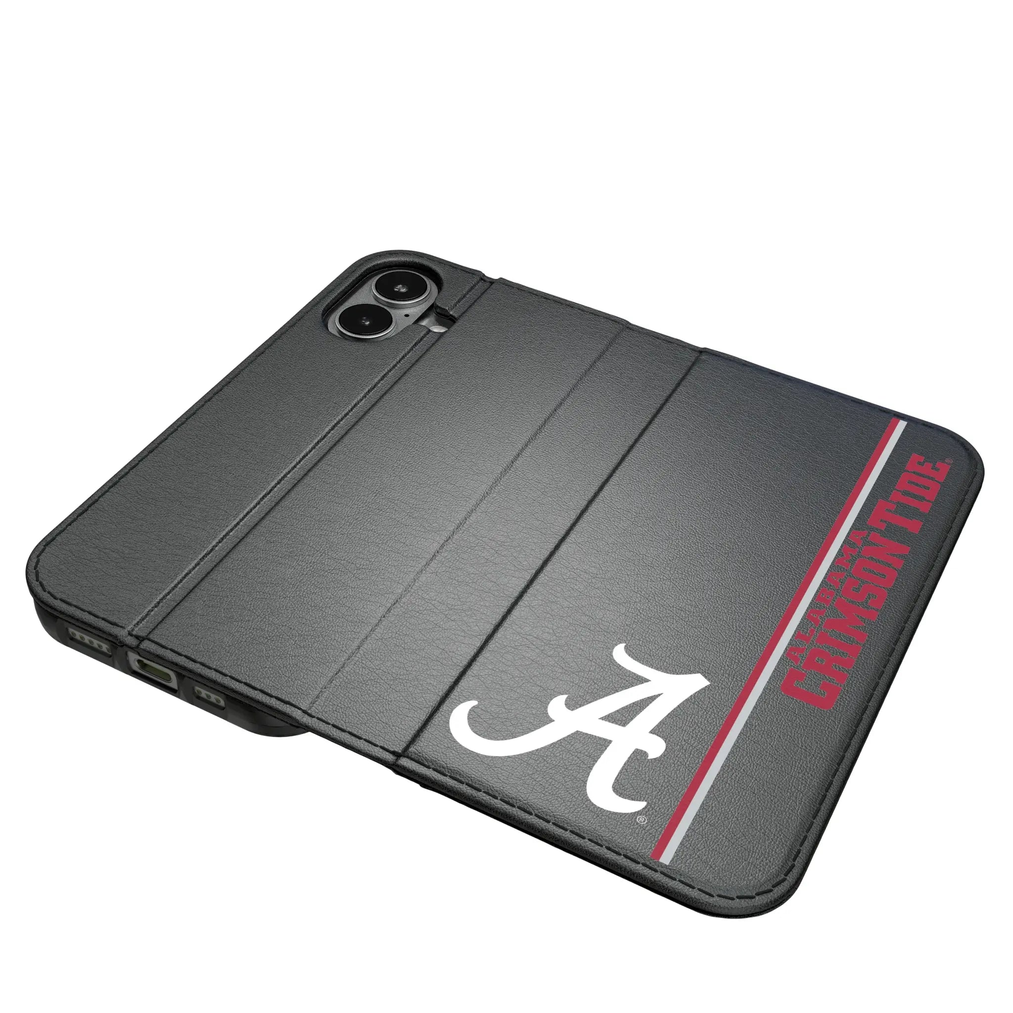 University of Alabama Crimson Tide Script A Sidebar iPhone Folio Phone Case for Apple iPhone#Device_iPhone 17