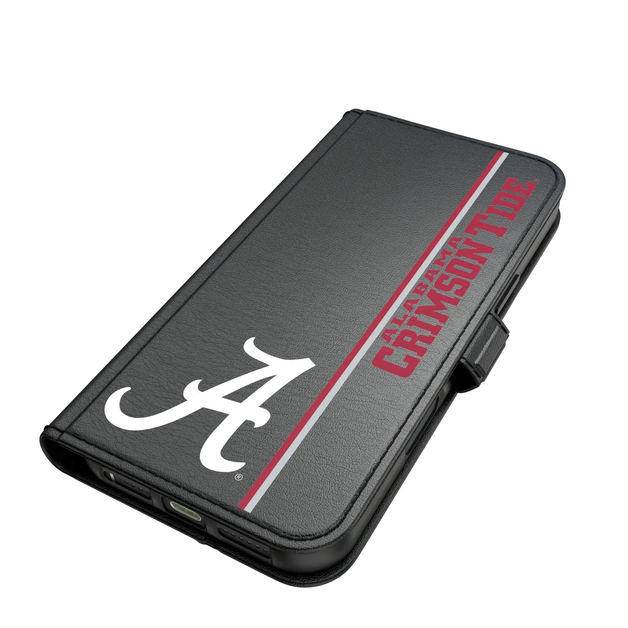 University of Alabama Crimson Tide Script A Sidebar iPhone Folio Phone Case for Apple iPhone#Device_iPhone 17 Pro Max