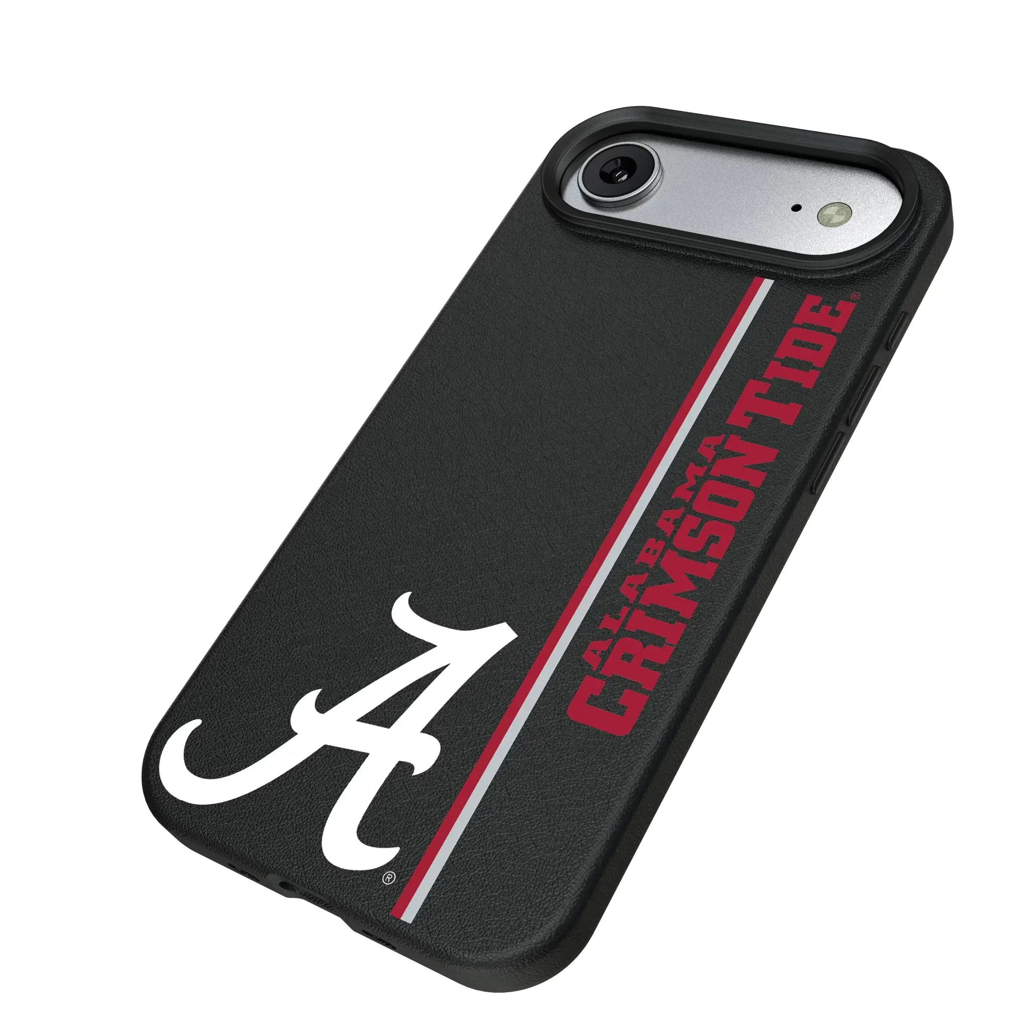 University of Alabama Crimson Tide Script A Sidebar iPhone MagSafe Compatible Phone Case for Apple iPhone - Isometric View#Device_iPhone Air
