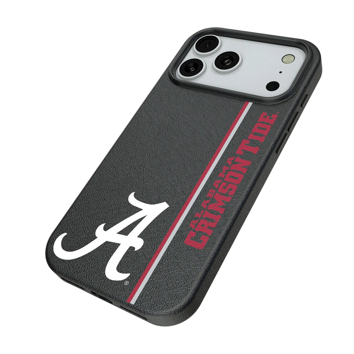 University of Alabama Crimson Tide Script A Sidebar iPhone MagSafe Compatible Phone Case for Apple iPhone - Isometric View#Device_iPhone 18 Pro Max
