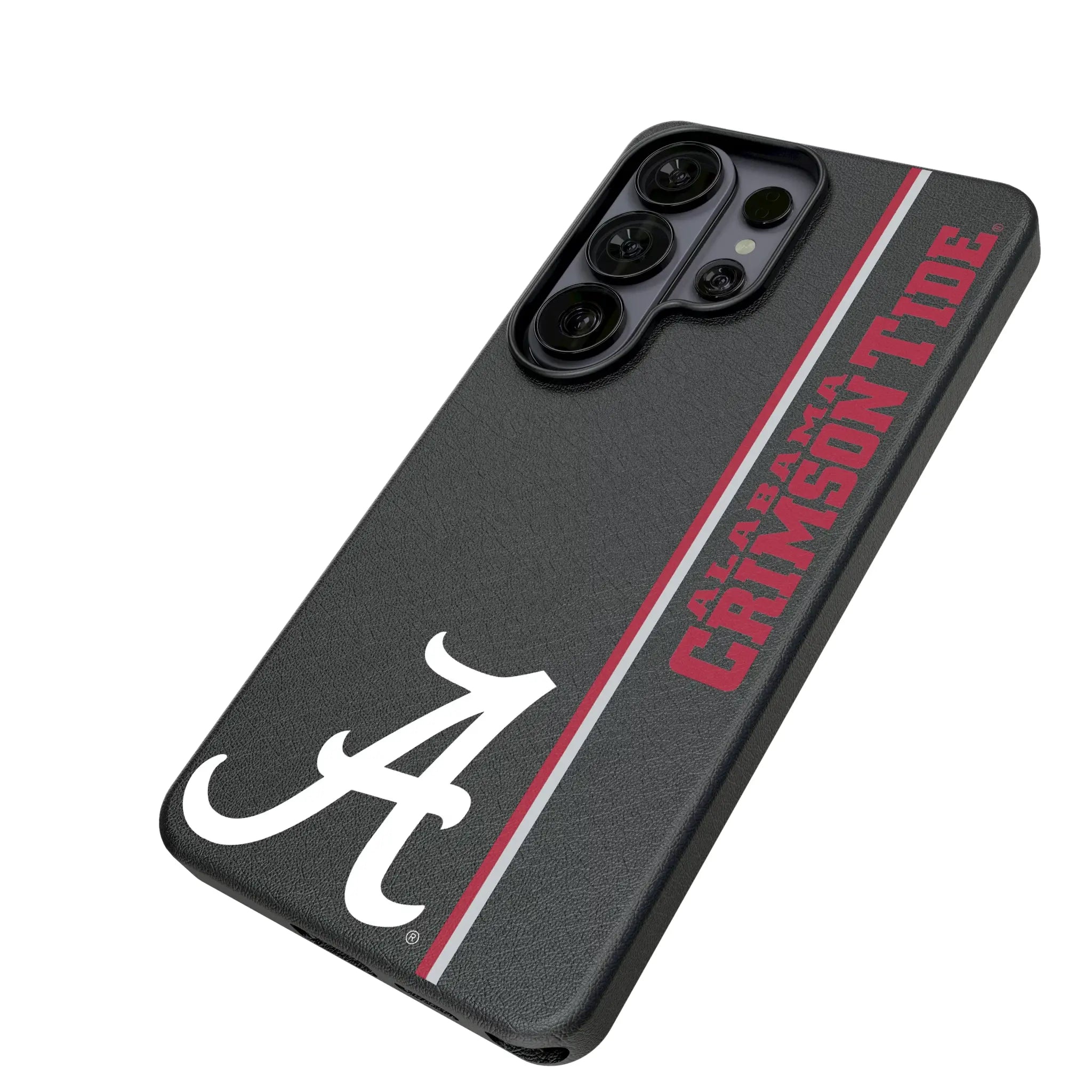 University of Alabama Crimson Tide Script A Sidebar Galaxy MagSafe Compatible Phone Case for Samsung Galaxy - Isometric View#Device_Galaxy S26 Ultra