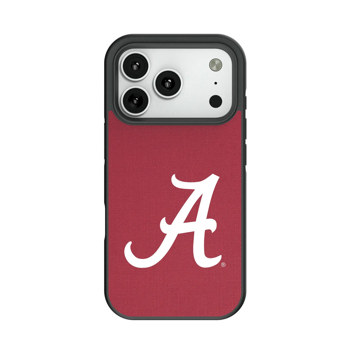 University of Alabama Crimson Tide Script A Solid Bump Phone Case for Apple iPhone
