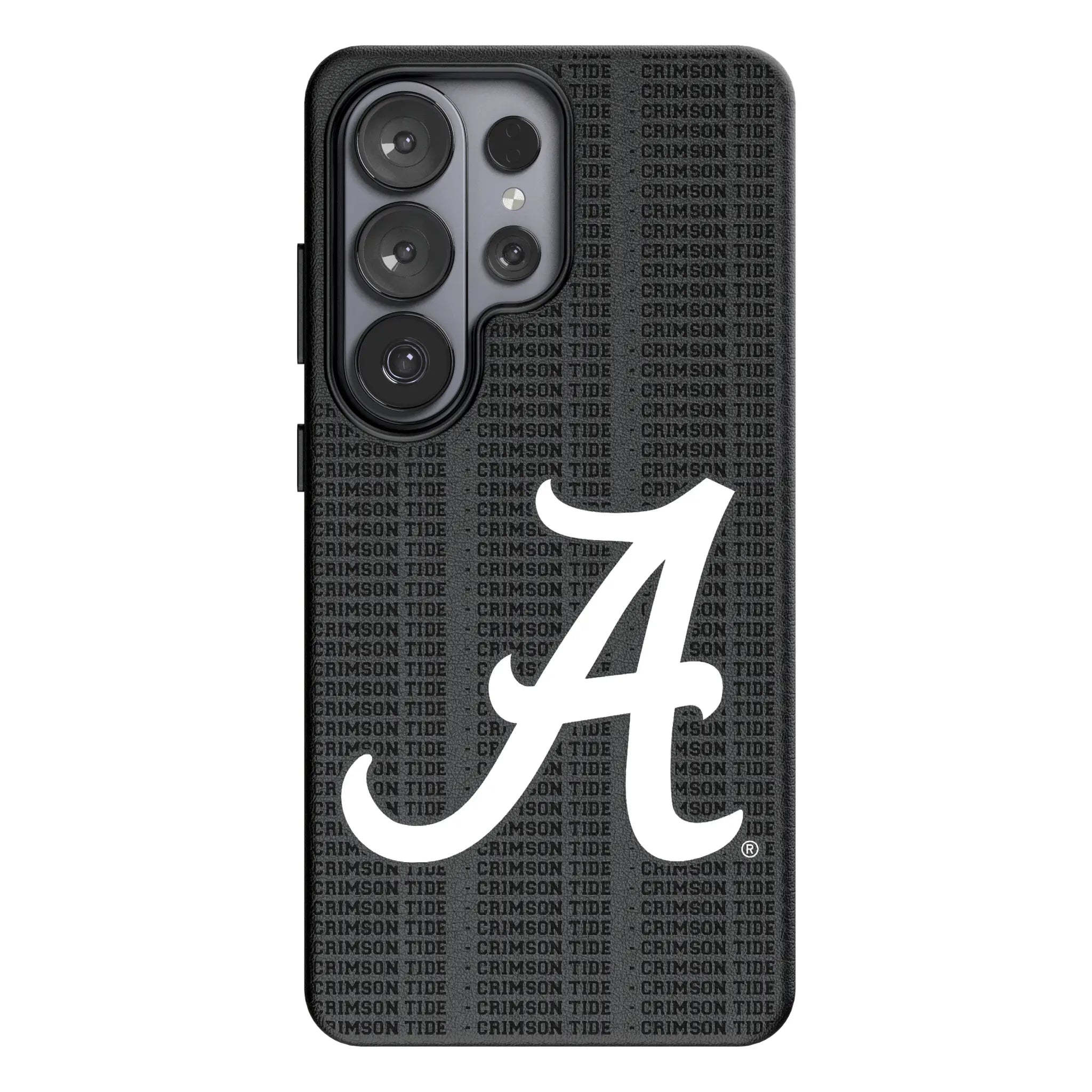 University of Alabama Crimson Tide Script A Text Backdrop Galaxy MagSafe Compatible Phone Case for Samsung Galaxy#Device_Galaxy S26 Ultra