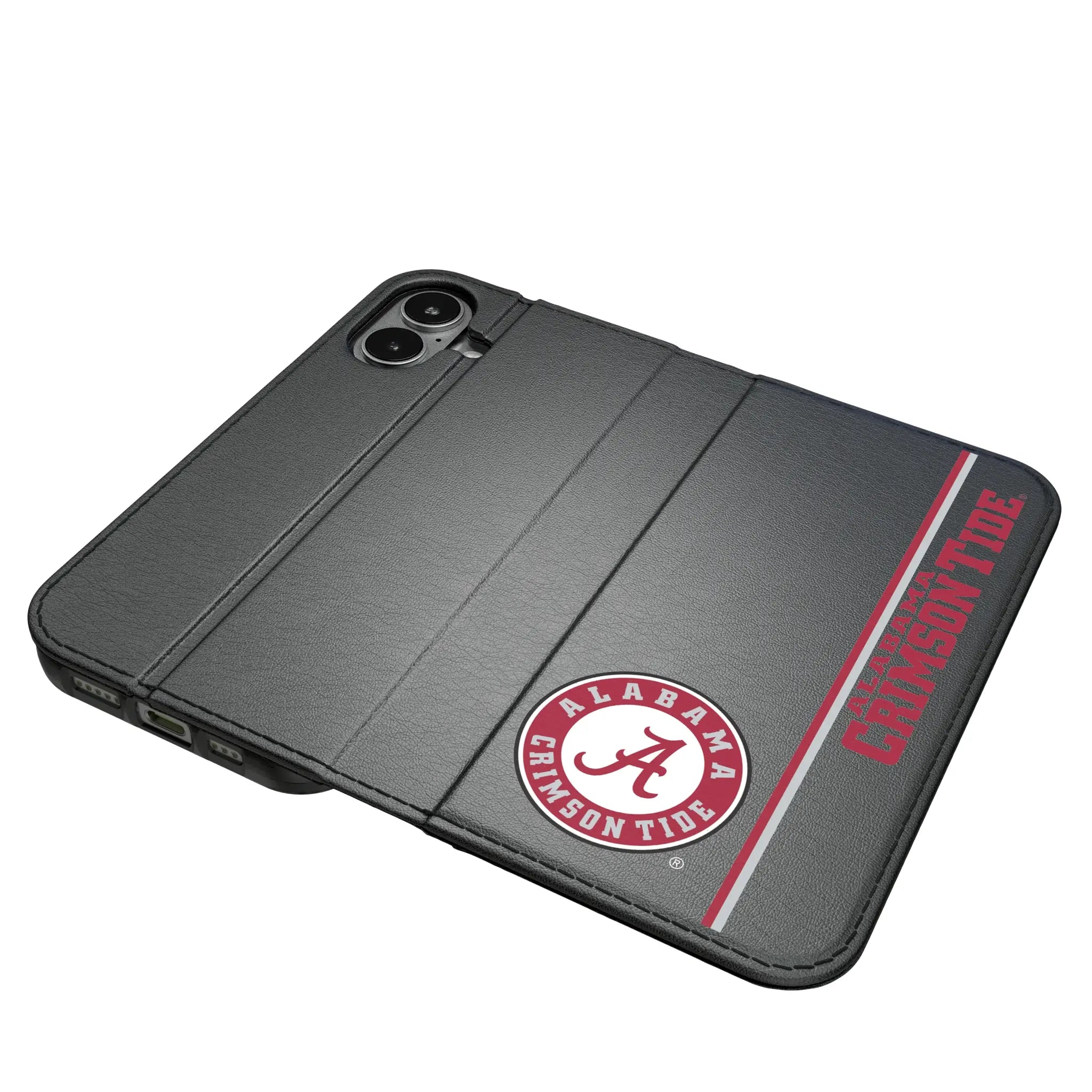 University of Alabama Crimson Tide Sidebar iPhone Folio Phone Case for Apple iPhone#Device_iPhone 17