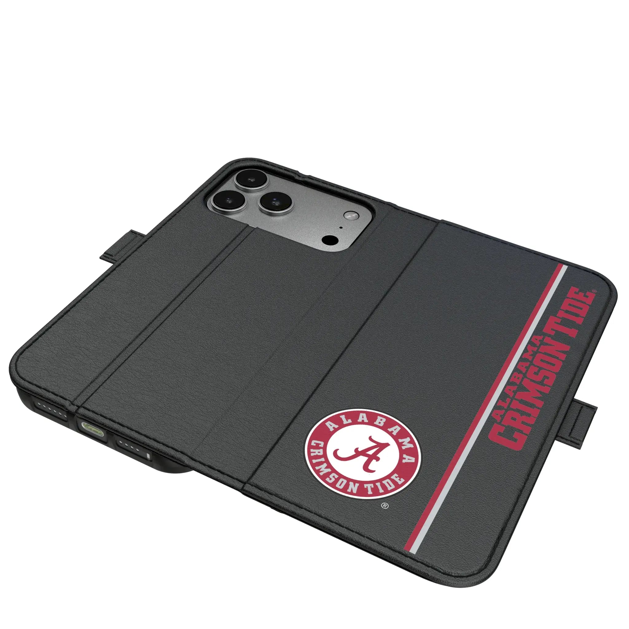 University of Alabama Crimson Tide Sidebar iPhone Folio Phone Case for Apple iPhone#Device_iPhone 17 Pro Max