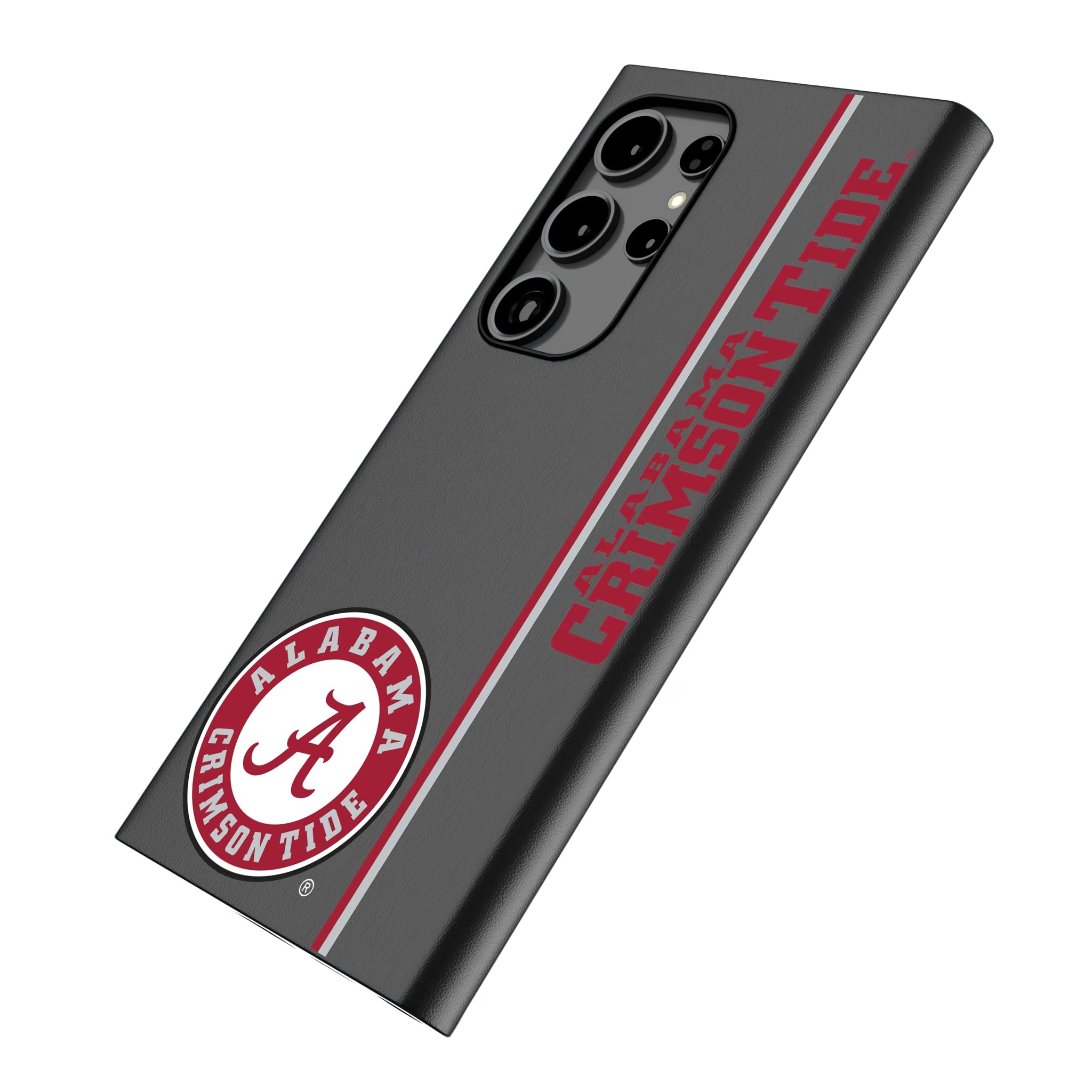 University of Alabama Crimson Tide Sidebar Galaxy MagSafe Compatible Phone Case for Samsung Galaxy - Isometric View
