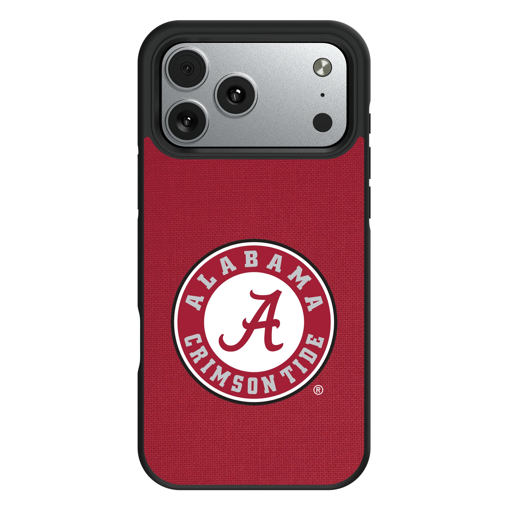 University of Alabama Crimson Tide Solid iPhone Bump Phone Case for Apple iPhone#Device_iPhone 17 Pro Max