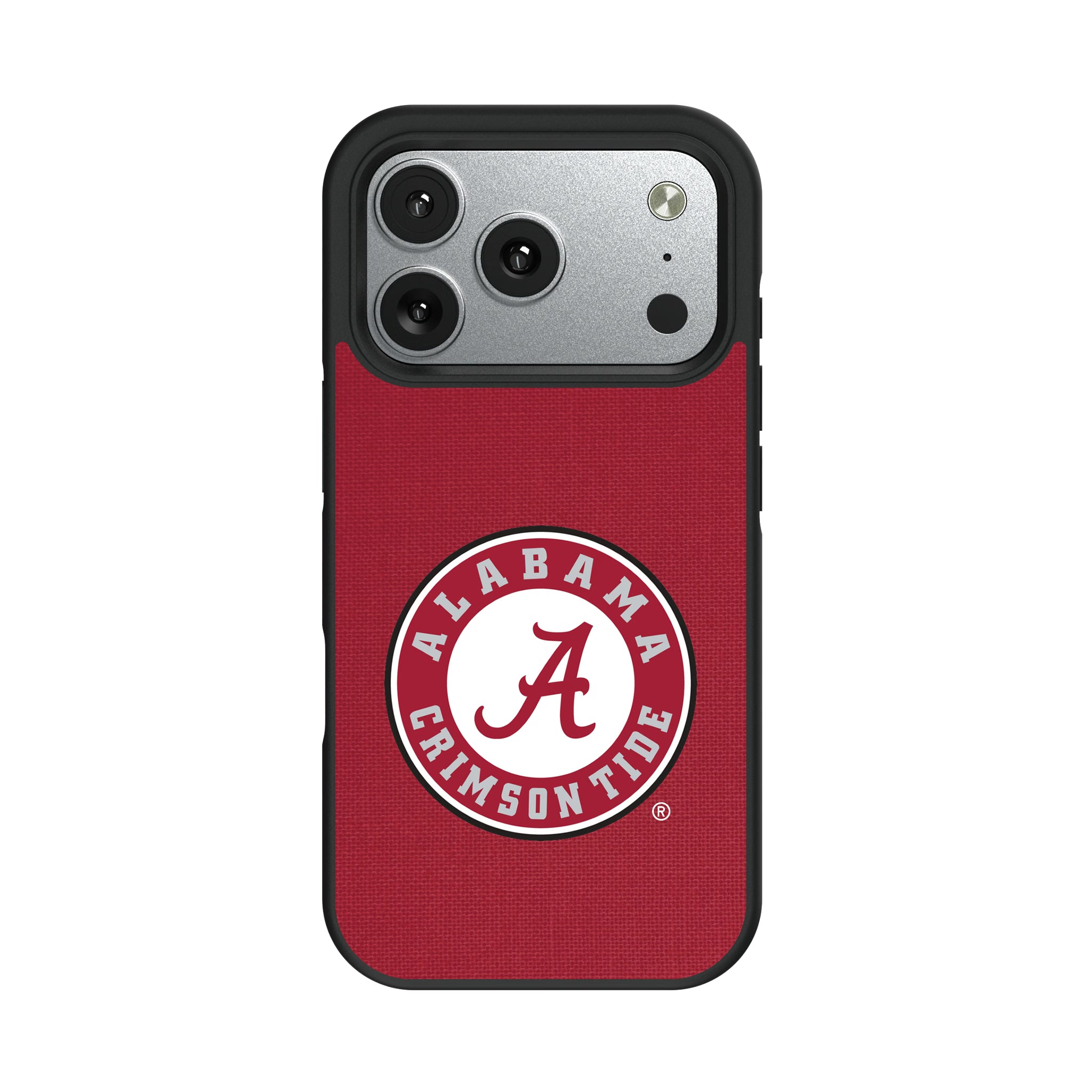 University of Alabama Crimson Tide Solid iPhone Bump Phone Case for Apple iPhone#Device_iPhone 17 Pro