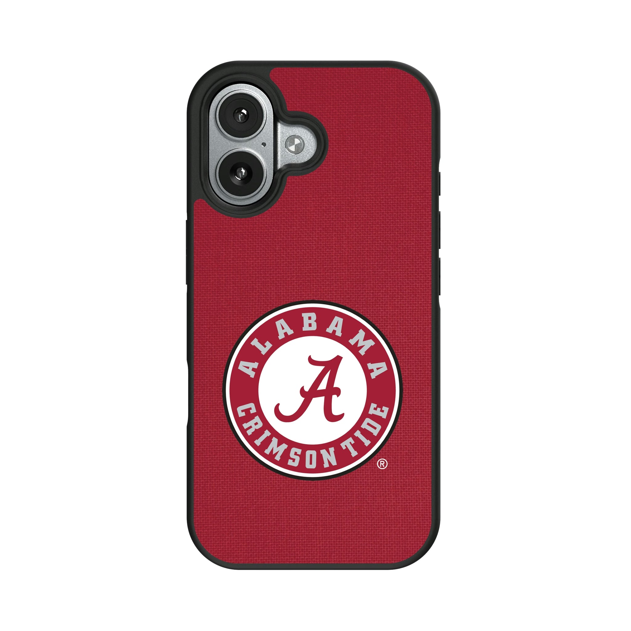 University of Alabama Crimson Tide Solid iPhone Bump Phone Case for Apple iPhone#Device_iPhone 17