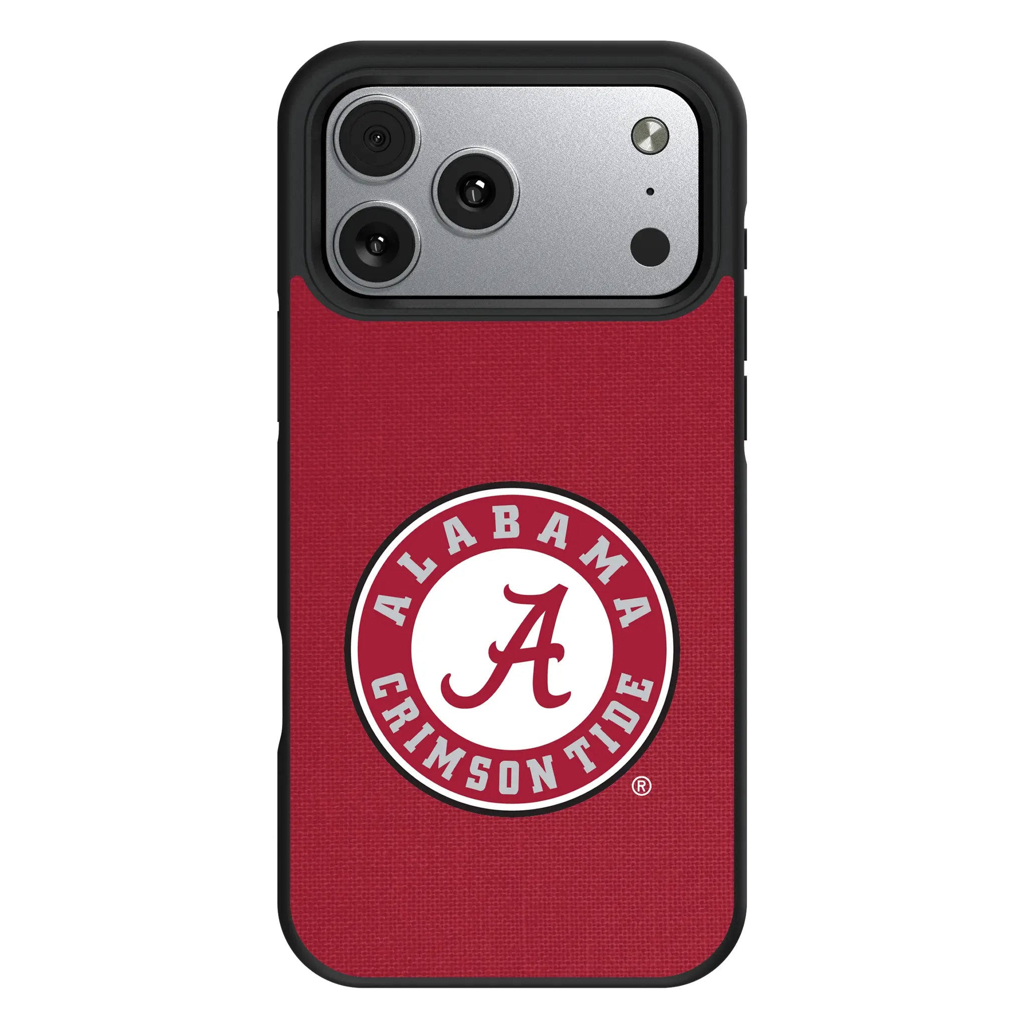 University of Alabama Crimson Tide Solid iPhone Bump Phone Case for Apple iPhone#Device_iPhone 17 Pro Max
