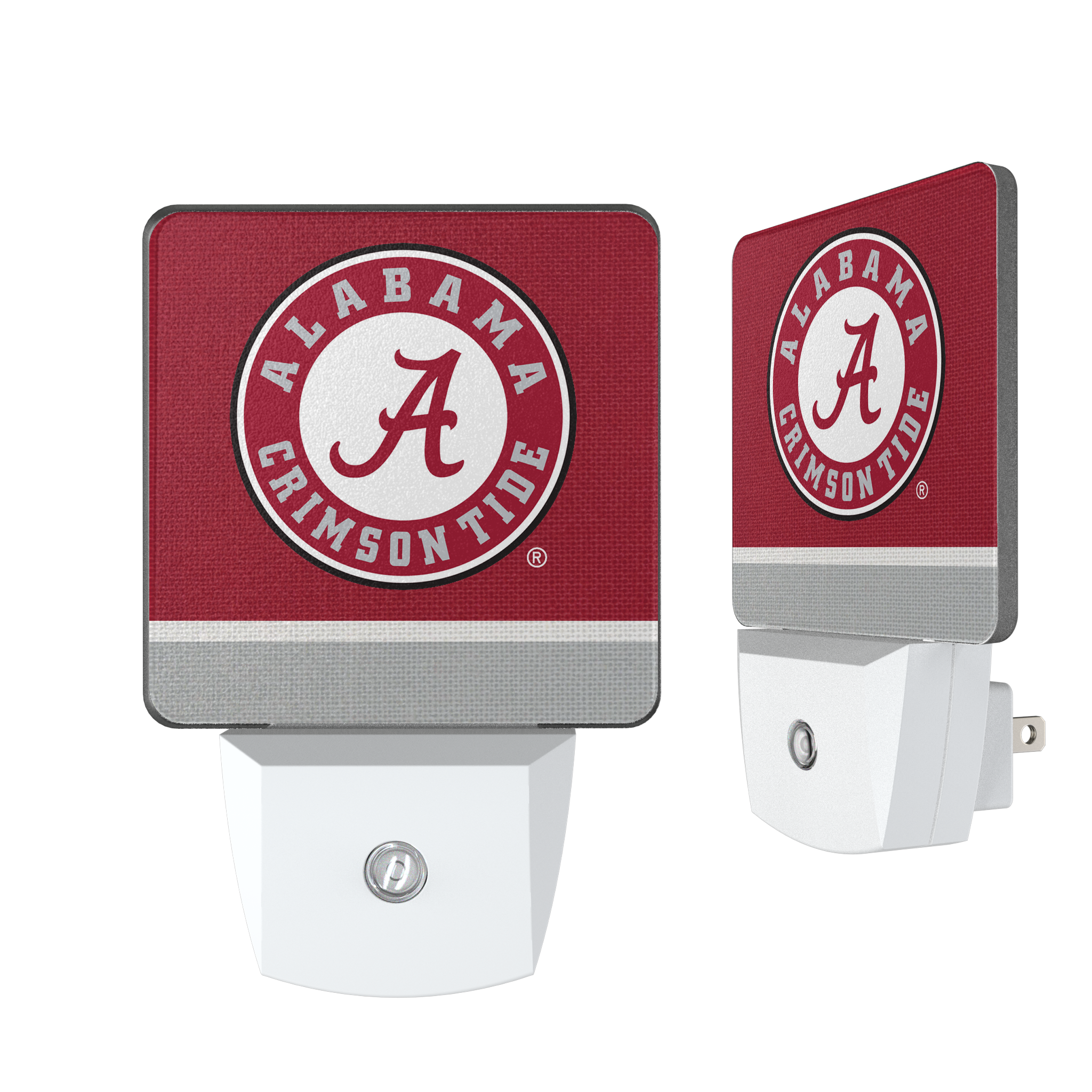 University of Alabama Crimson Tide Stripe Night Light 2-Pack