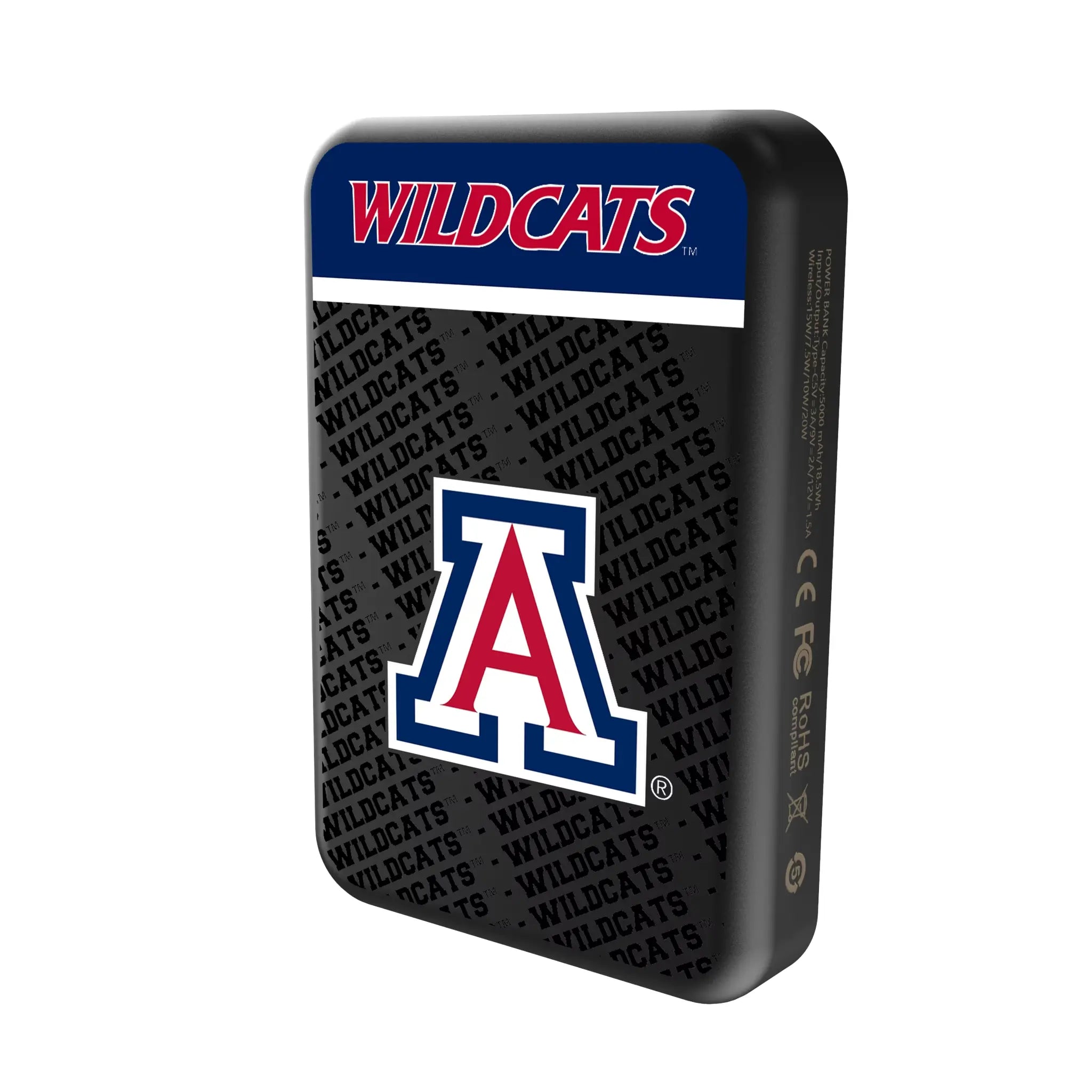 University of Arizona Wildcats Endzone Plus Wireless Mag Power Bank