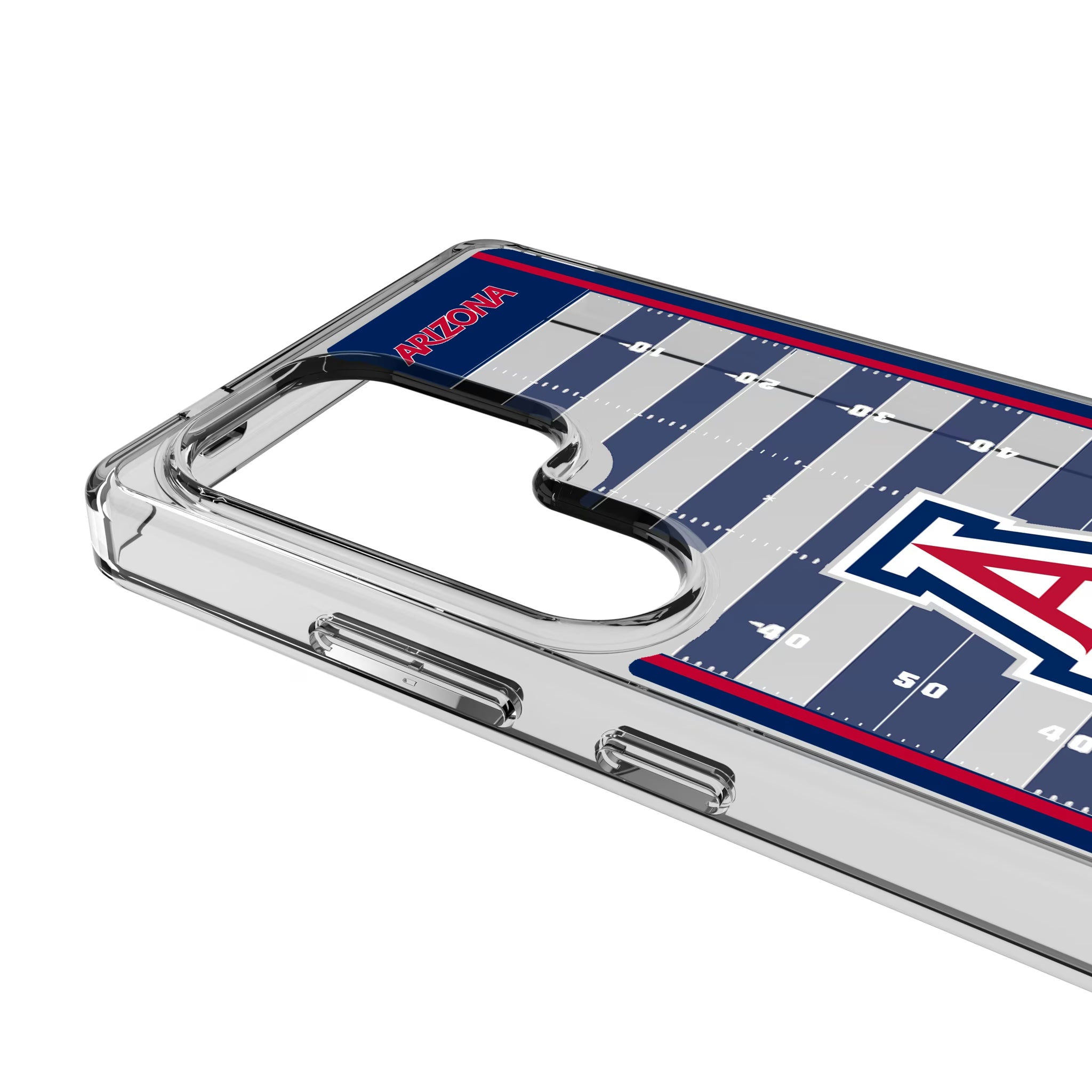 University of Arizona Wildcats Field Galaxy Clear Phone Case for Samsung Galaxy - Detail