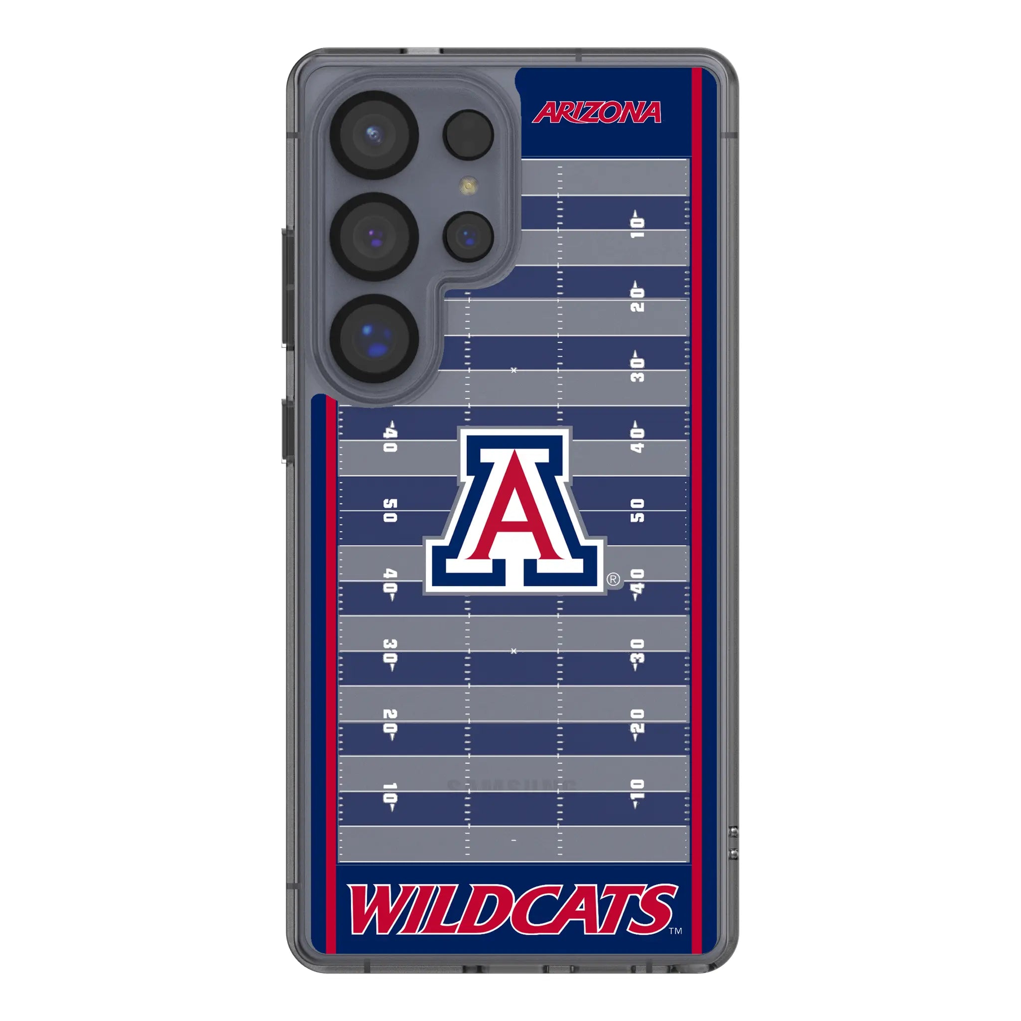University of Arizona Wildcats Field Galaxy Clear Phone Case for Samsung Galaxy#Device_Galaxy S25 Ultra