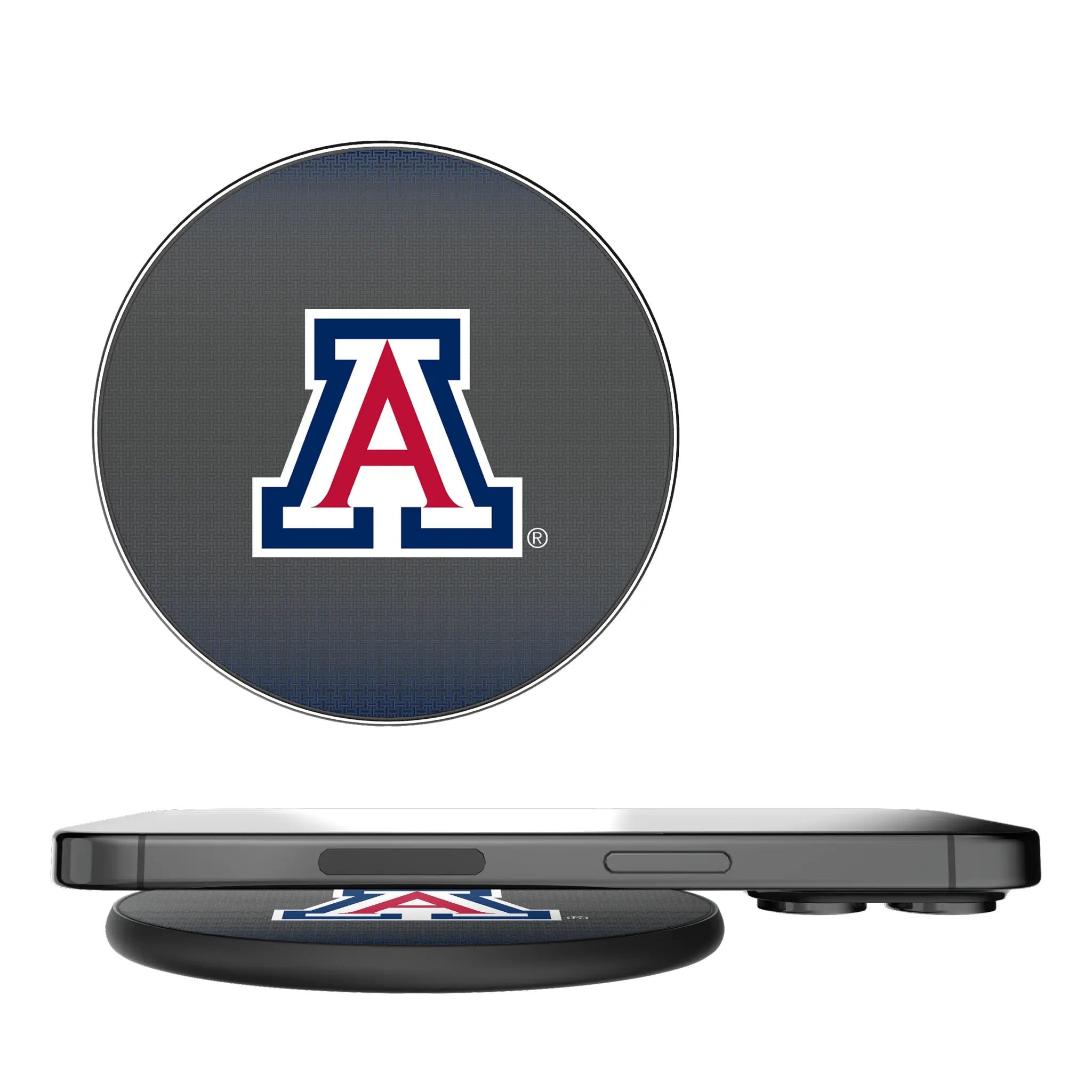 University of Arizona Wildcats Linen 15-Watt Wireless Charger