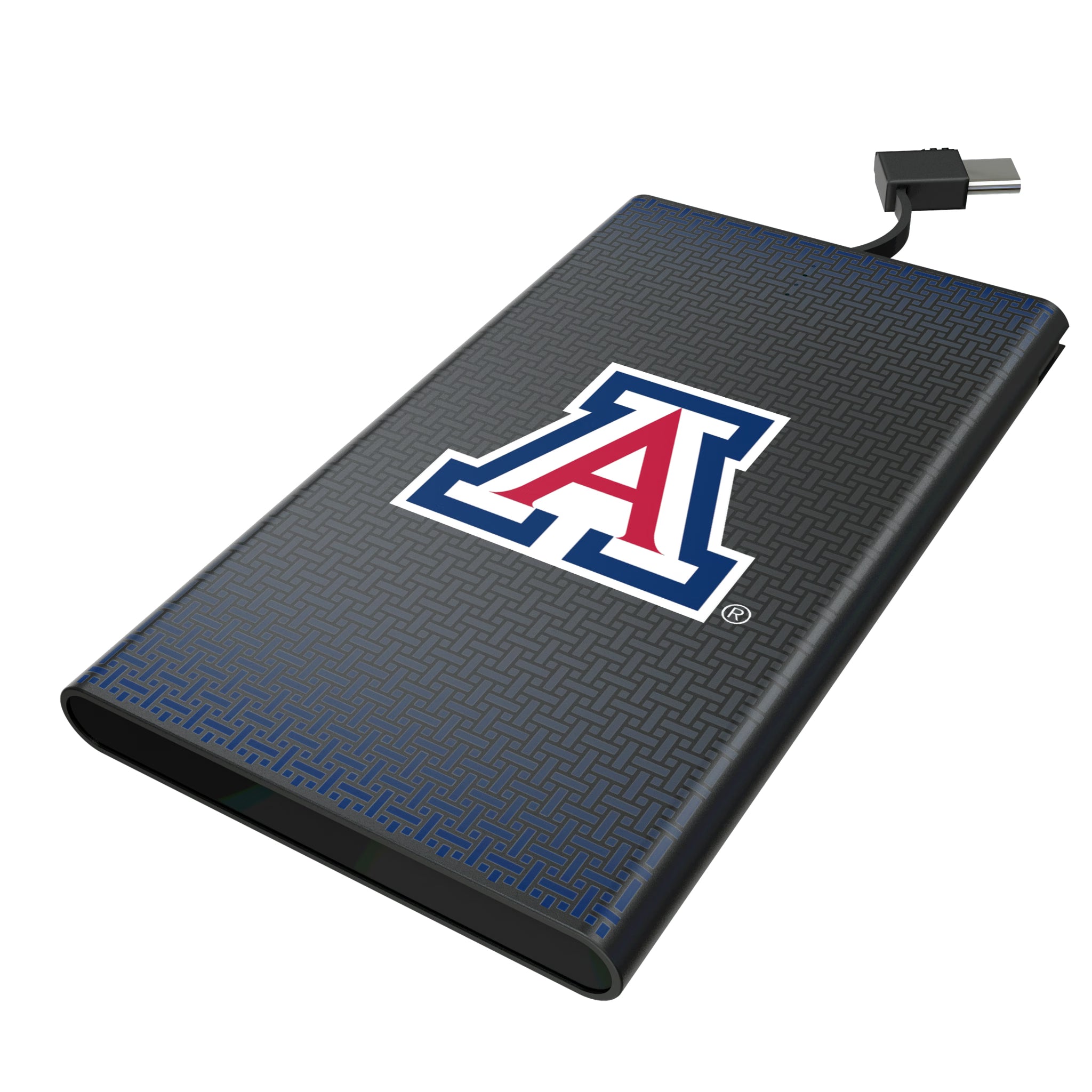 University of Arizona Wildcats Linen 5000mAh Flat Powerbank