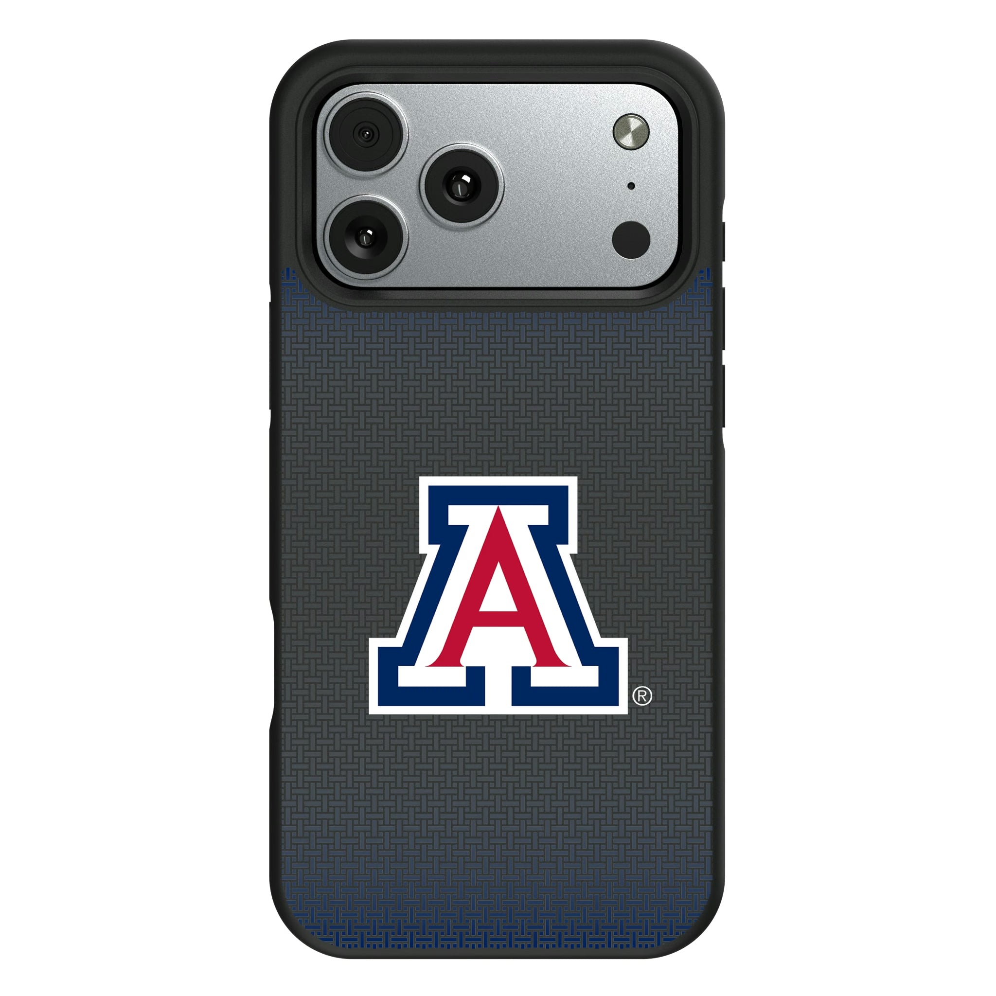 University of Arizona Wildcats Linen iPhone Bump Phone Case for Apple iPhone#Device_iPhone 17 Pro Max