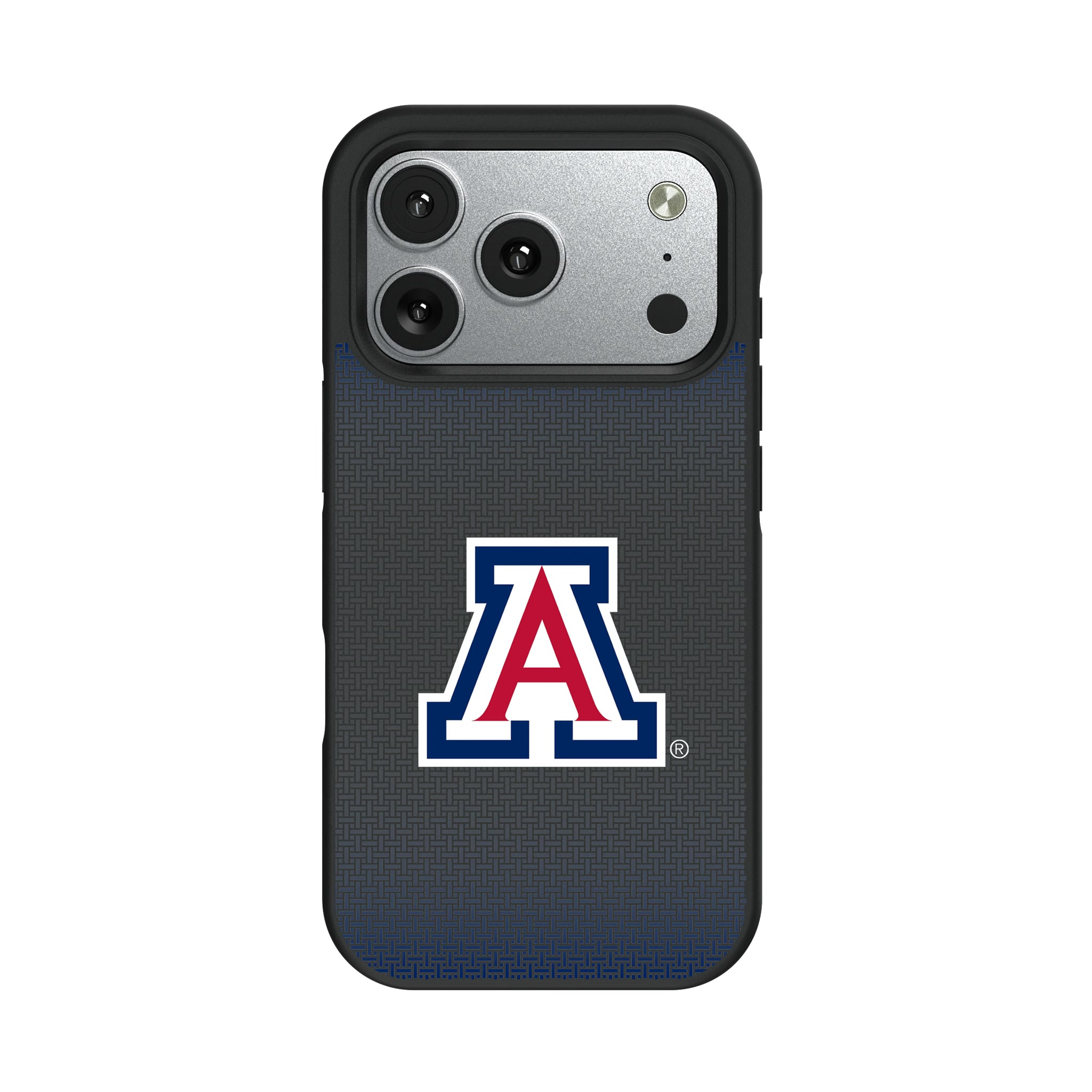 University of Arizona Wildcats Linen iPhone Bump Phone Case for Apple iPhone#Device_iPhone 17 Pro
