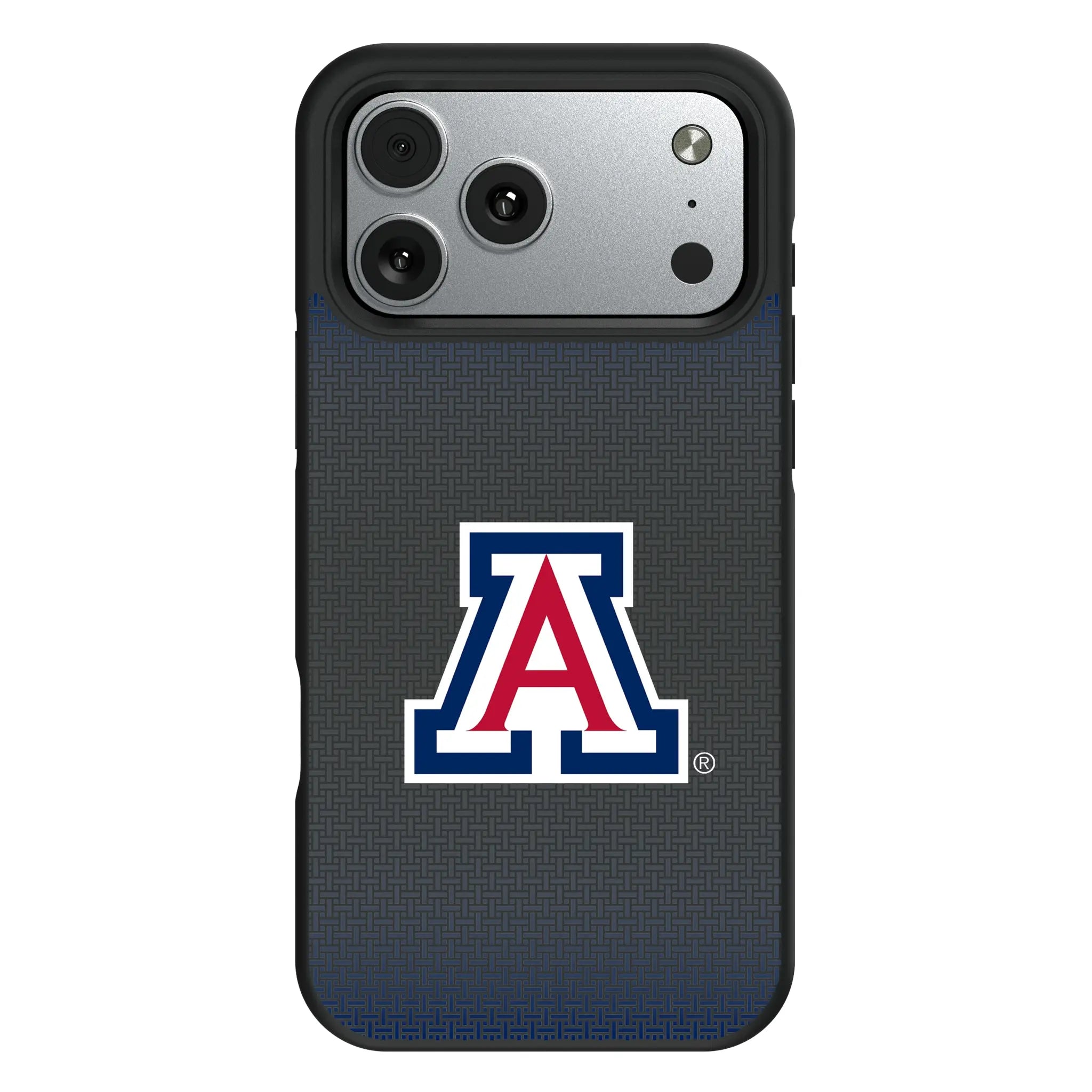 University of Arizona Wildcats Linen iPhone Bump Phone Case for Apple iPhone#Device_iPhone 17 Pro Max