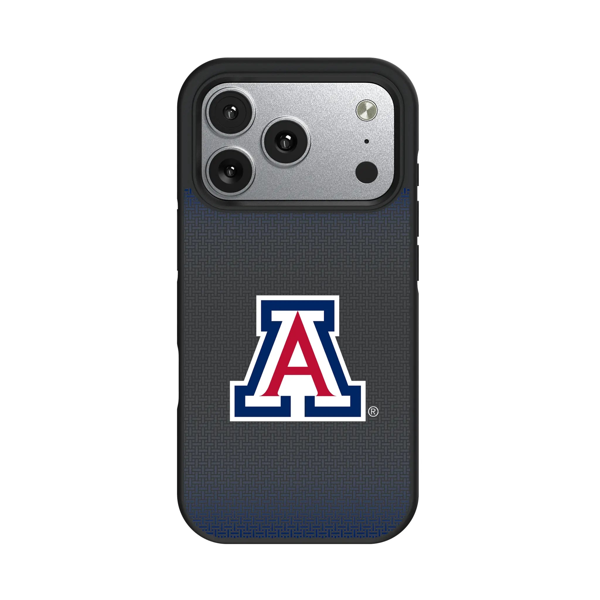 University of Arizona Wildcats Linen iPhone Bump Phone Case for Apple iPhone#Device_iPhone 17 Pro