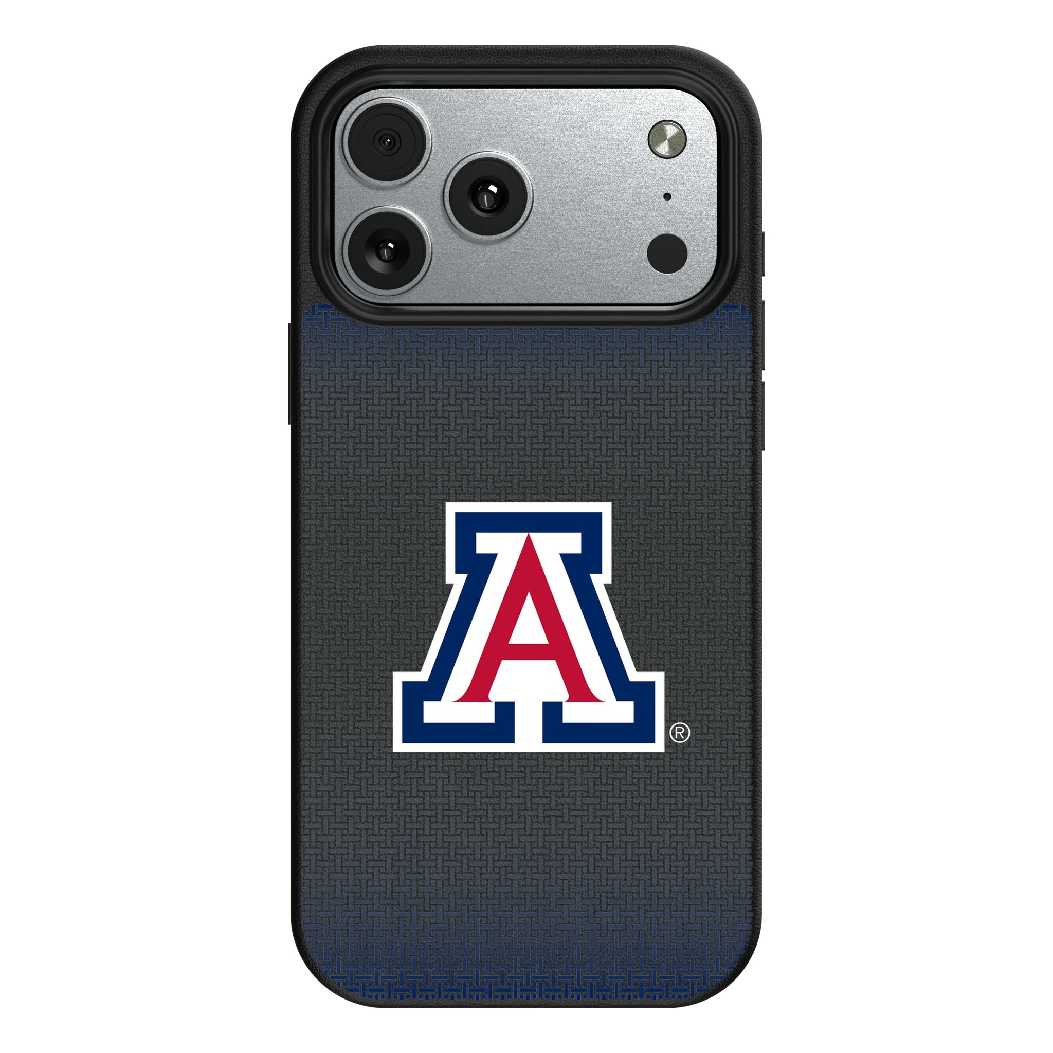 University of Arizona Wildcats Linen iPhone MagSafe Compatible Phone Case for Apple iPhone#Device_iPhone 17 Pro Max