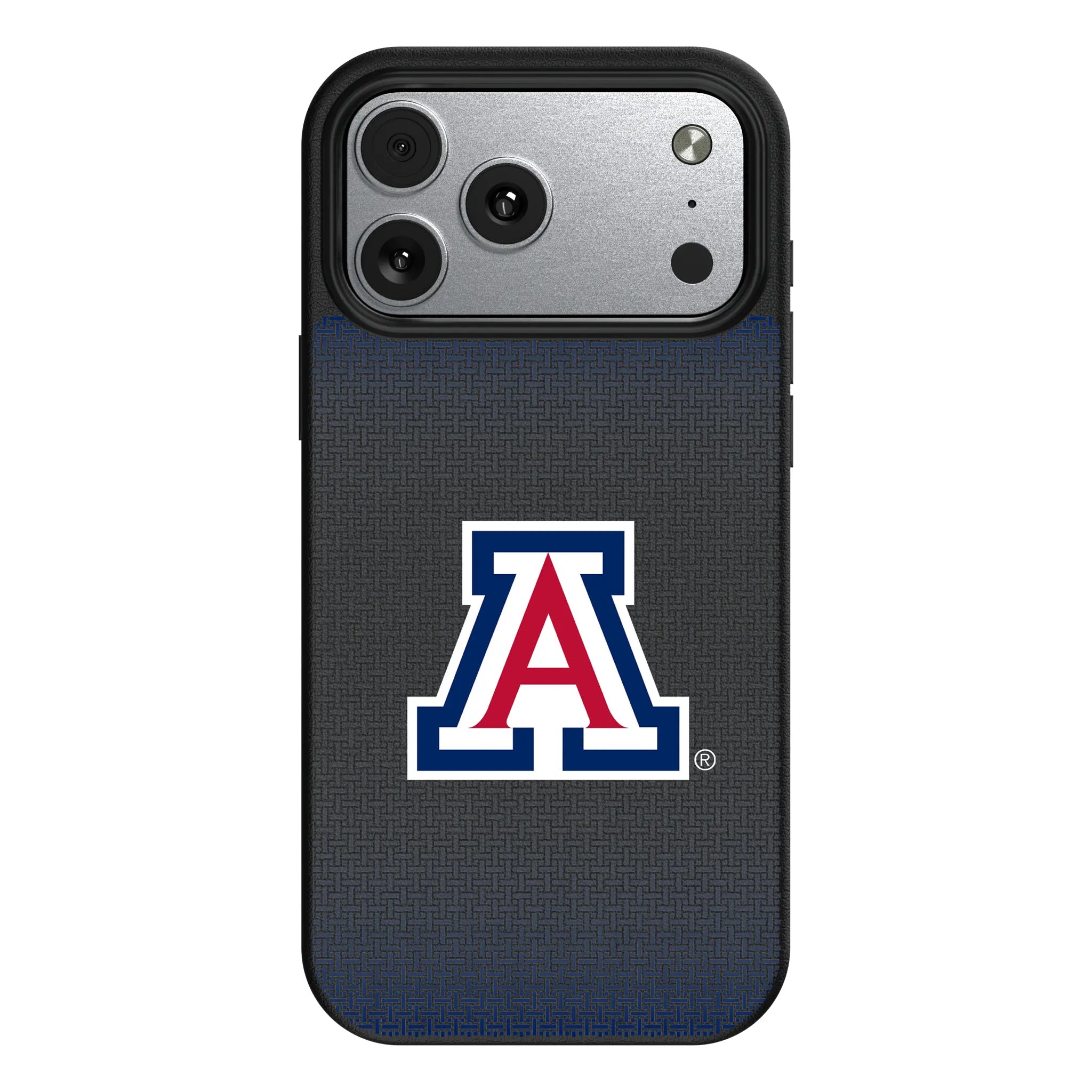 University of Arizona Wildcats Linen iPhone MagSafe Compatible Phone Case for Apple iPhone#Device_iPhone 17 Pro Max