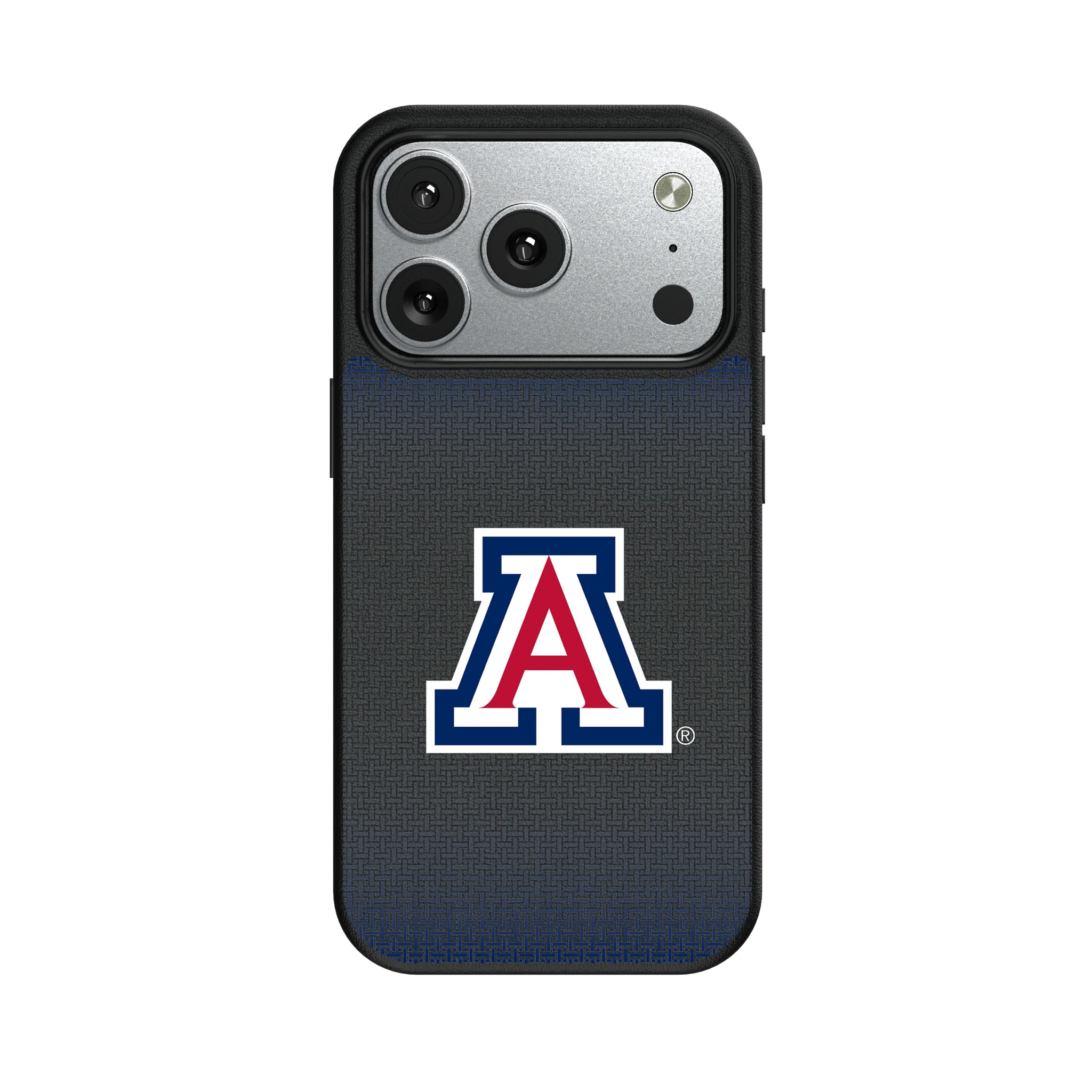 University of Arizona Wildcats Linen iPhone MagSafe Compatible Phone Case for Apple iPhone#Device_iPhone 17 Pro
