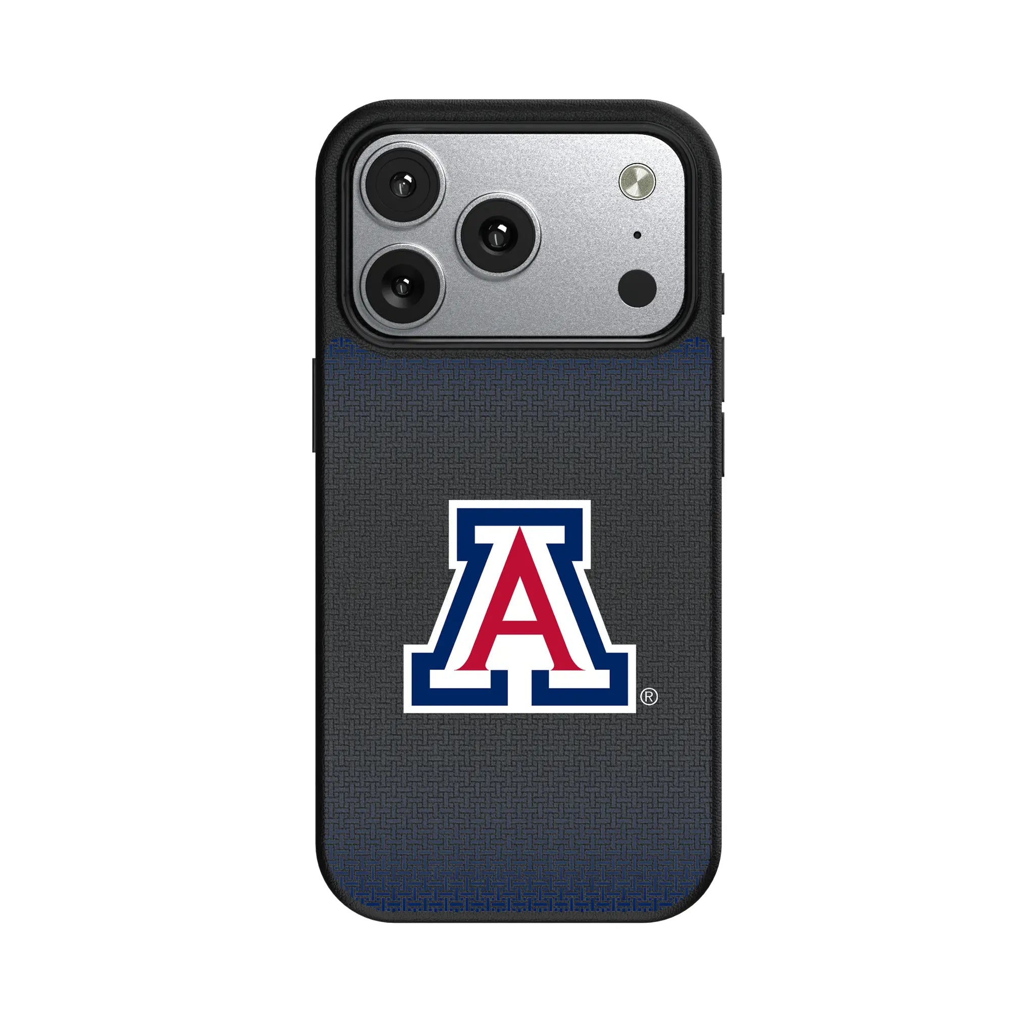 University of Arizona Wildcats Linen iPhone MagSafe Compatible Phone Case for Apple iPhone#Device_iPhone 17 Pro