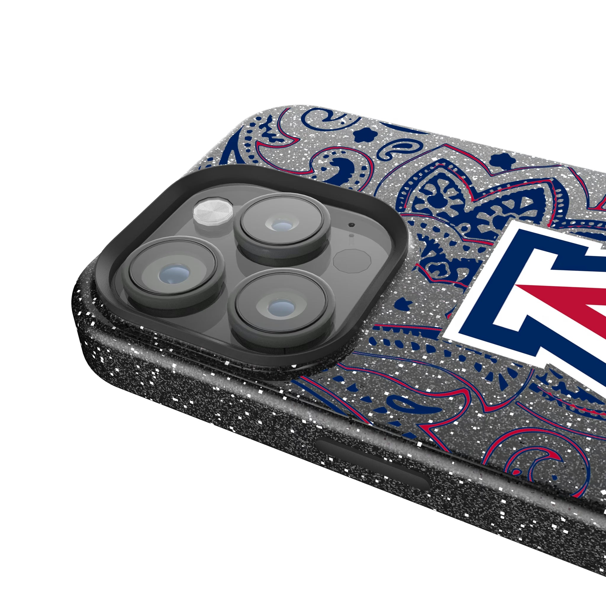 University of Arizona Wildcats Paisley iPhone Bling Phone Case for Apple iPhone - Detail
