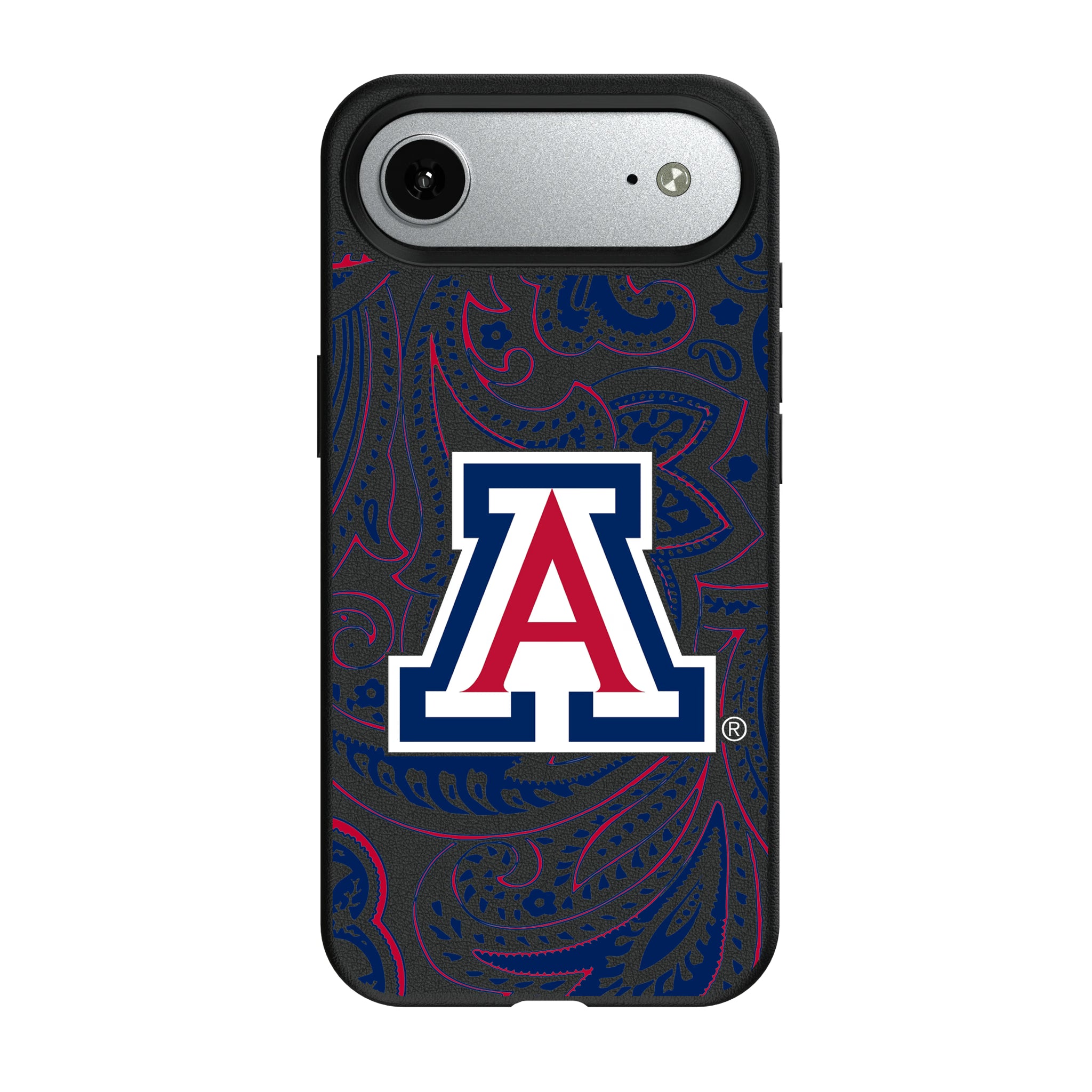 University of Arizona Wildcats Paisley iPhone MagSafe Compatible Phone Case for Apple iPhone#Device_iPhone Air