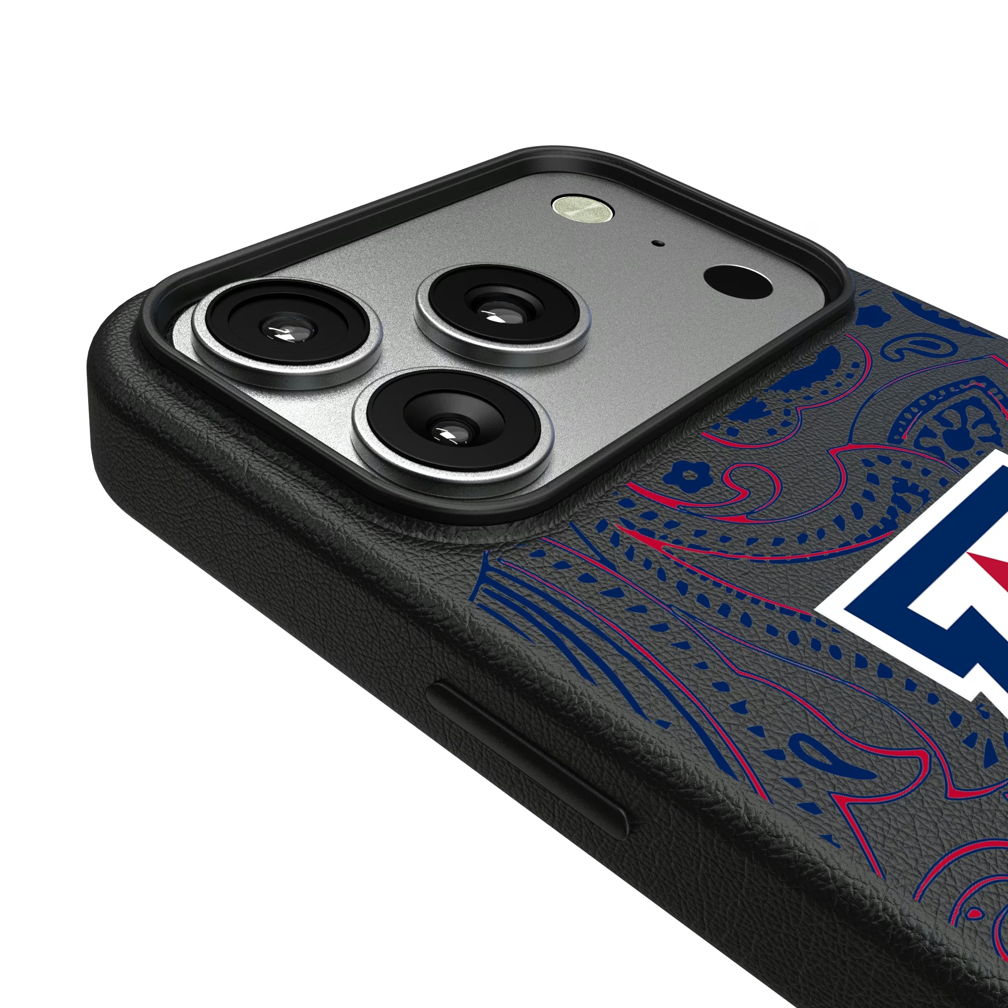 University of Arizona Wildcats Paisley iPhone MagSafe Compatible Phone Case for Apple iPhone - Detail#Device_iPhone 17 Pro
