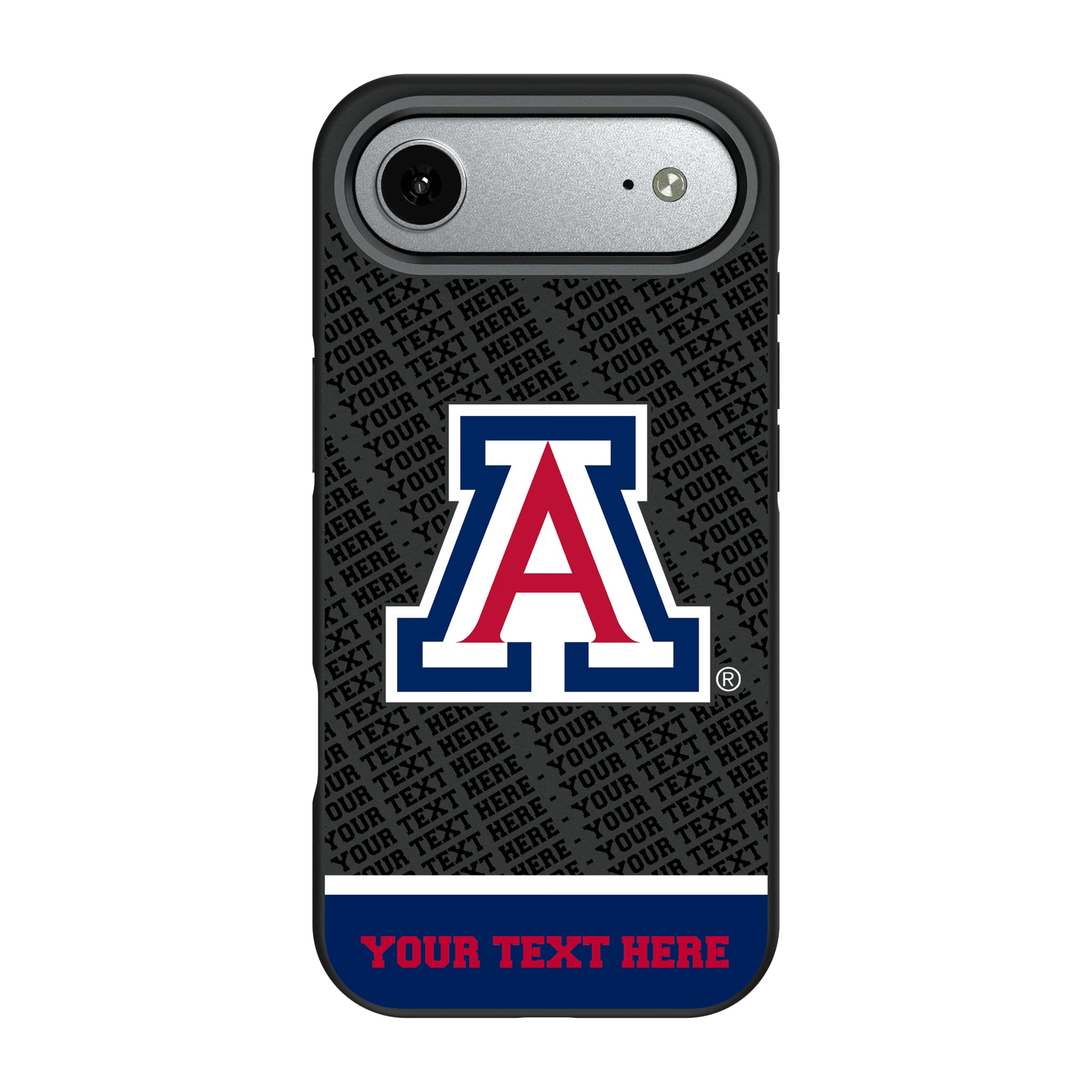 University of Arizona Wildcats Personalized EndZone Plus iPhone Bump Phone Case for Apple iPhone#Device_iPhone Air