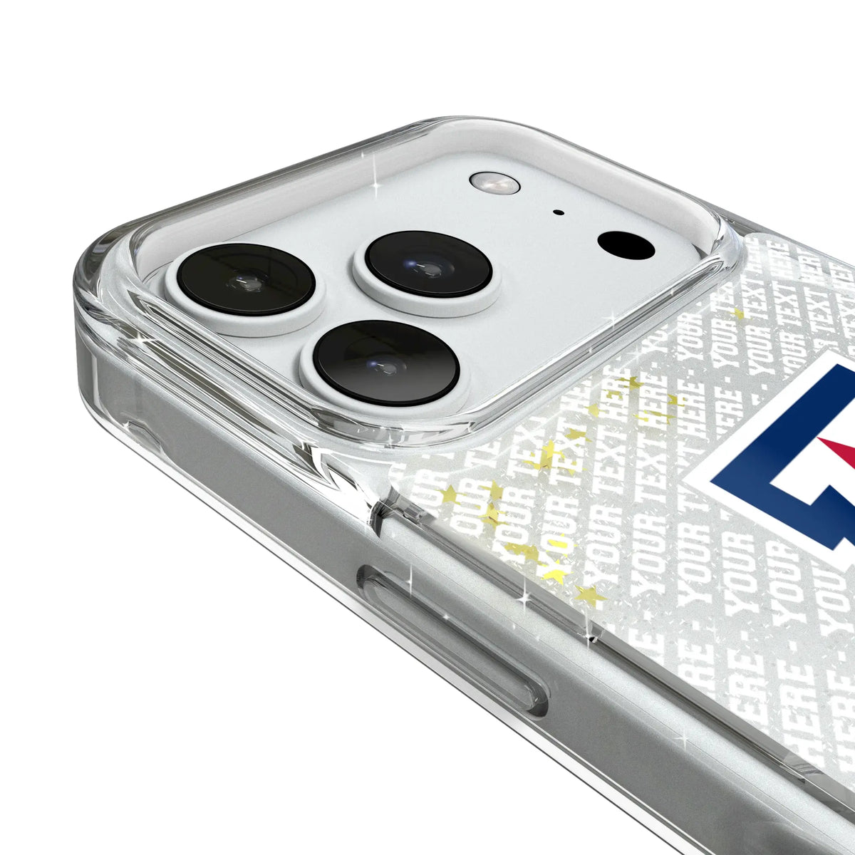 University of Arizona Wildcats Personalized EndZone Plus iPhone Glitter Phone Case for Apple iPhone - Detail#Device_iPhone 18 Pro